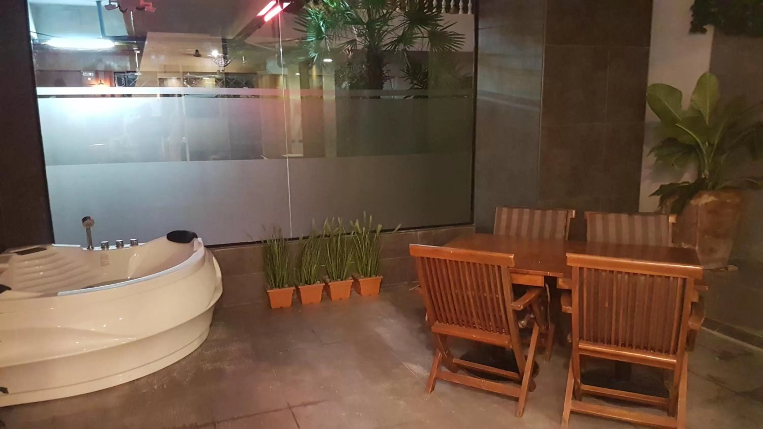 Patio in East Suites