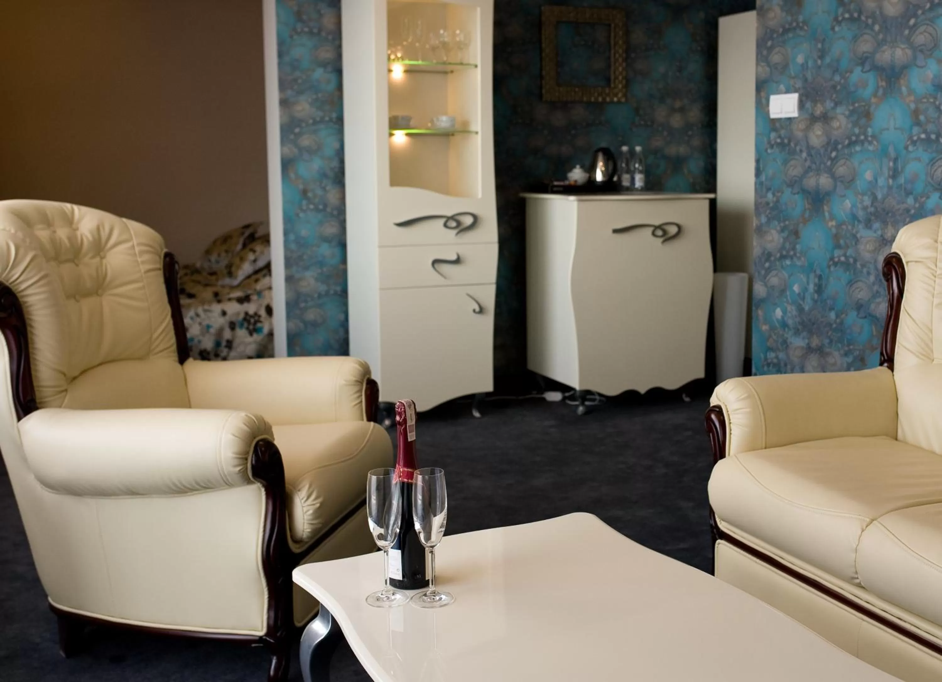 Seating area in Hotel Imperium