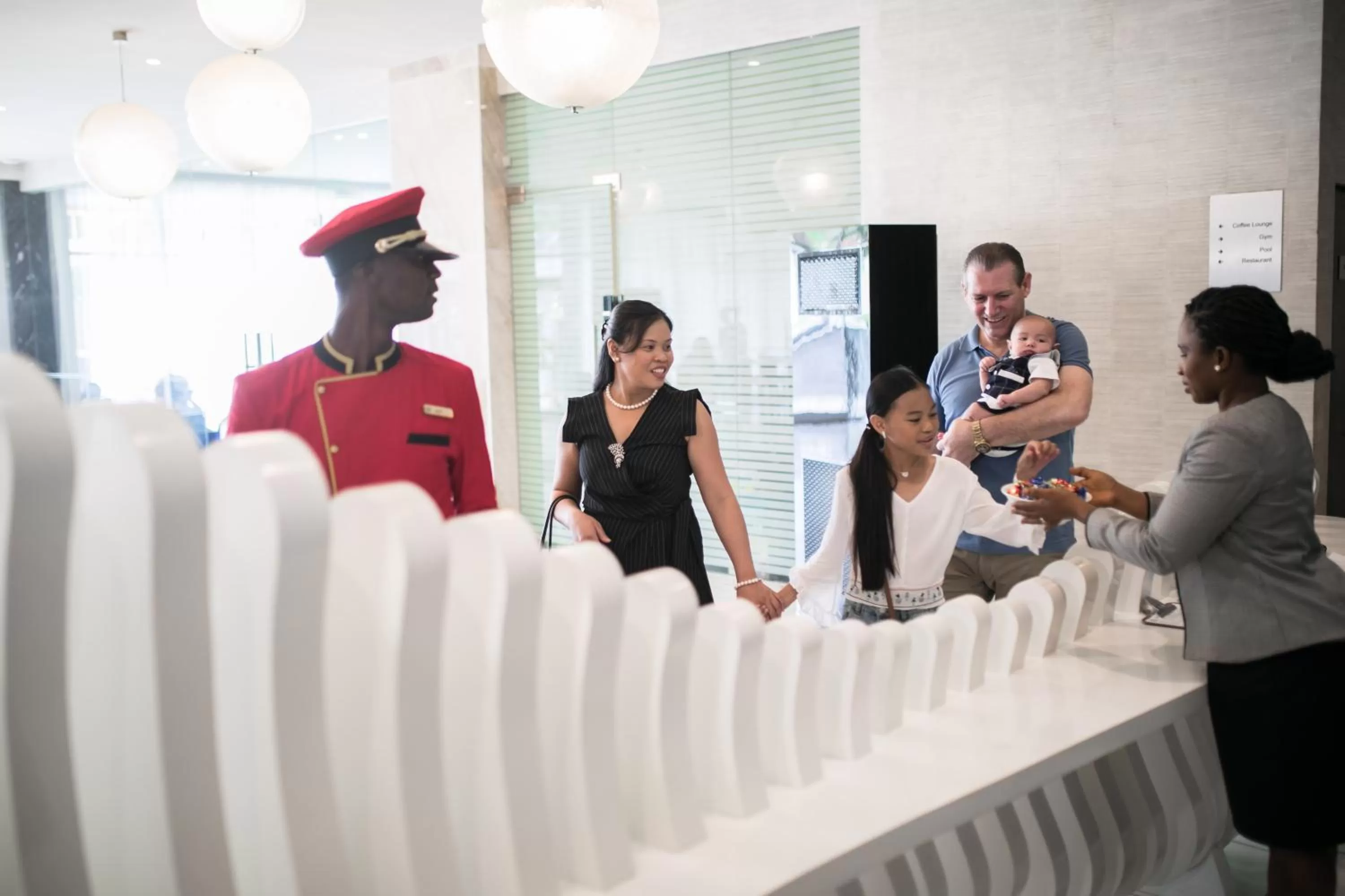 Lobby or reception in Kwarleyz Residence, Accra