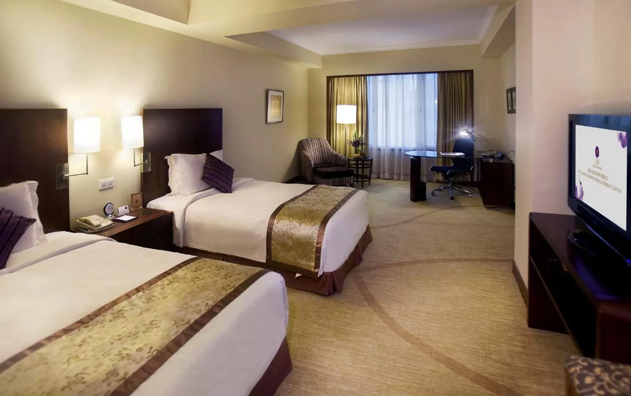 Executive Twin Room in Grand Mercure Beijing Central Executive Twin Room in Grand Mercure Beijing Central