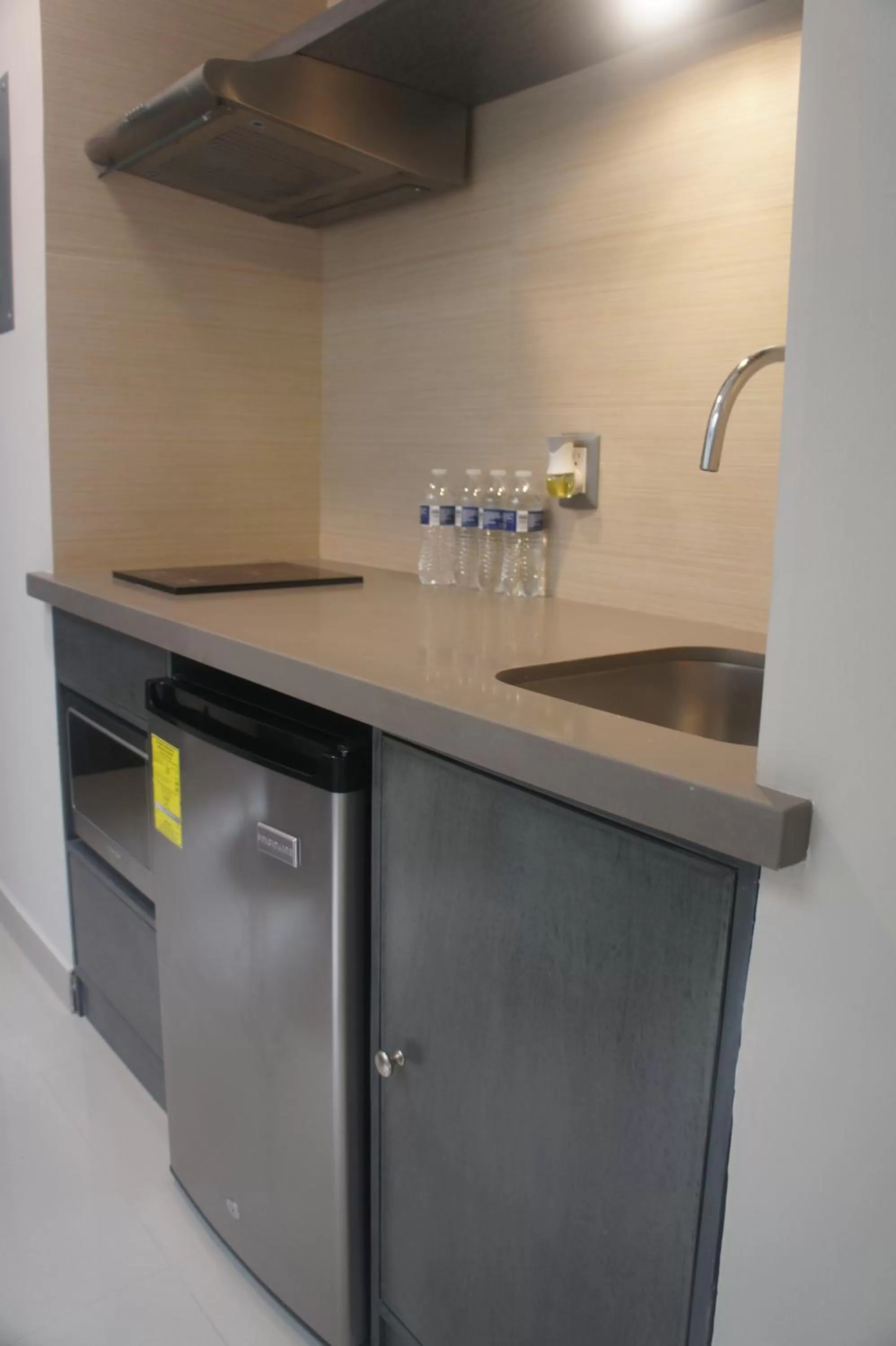 Kitchen or kitchenette in Suites San Luis