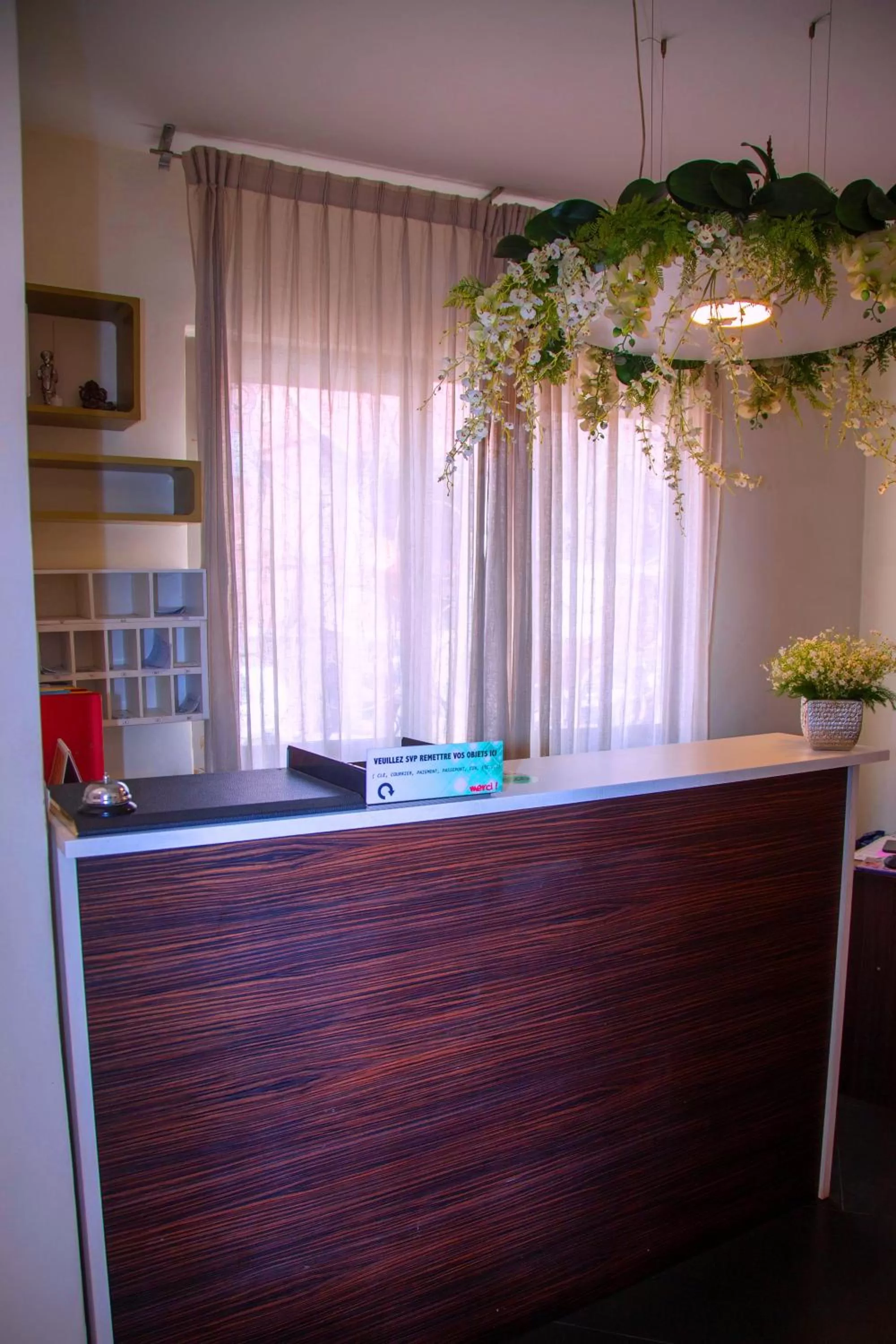 Lobby or reception in Hotel La Villette