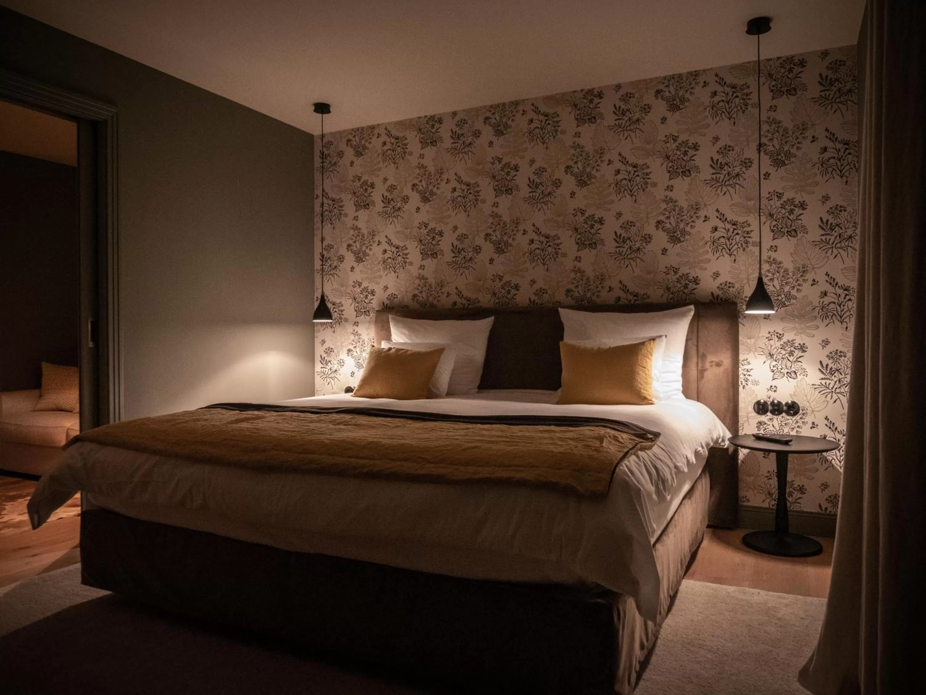 Bed in Alpenloge Hotel