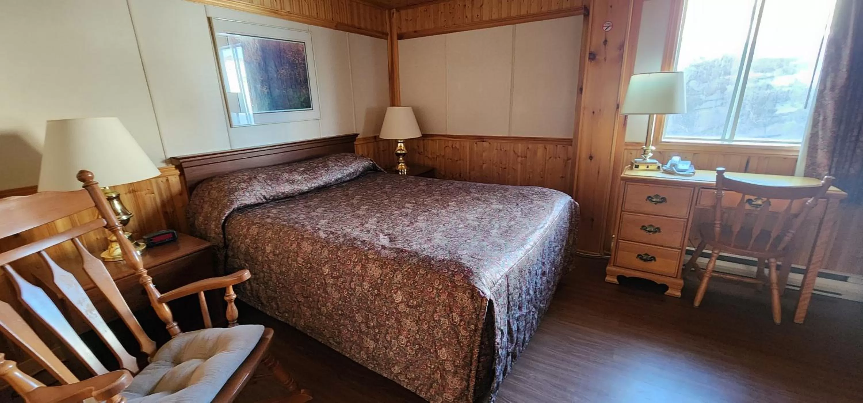 Bed in Auberge Motel 4 Saisons