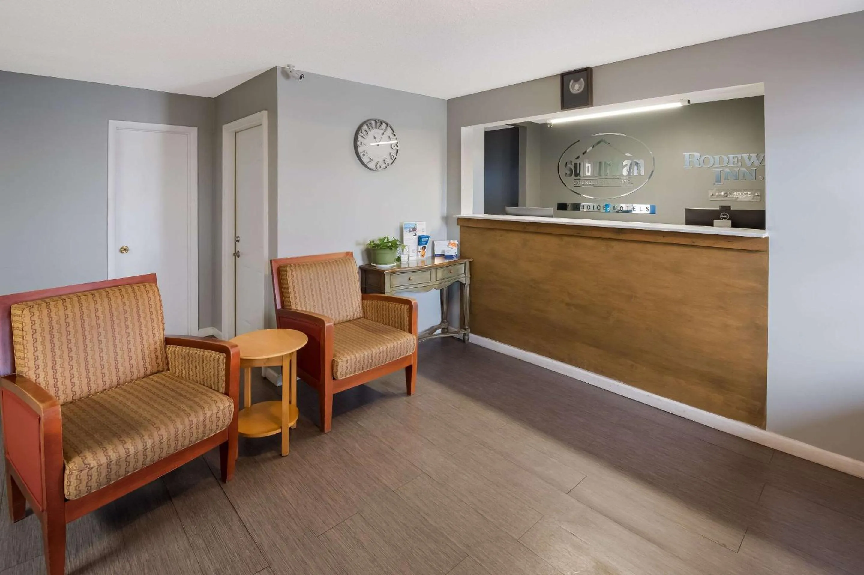 Lobby or reception in Rodeway Inn Brazil