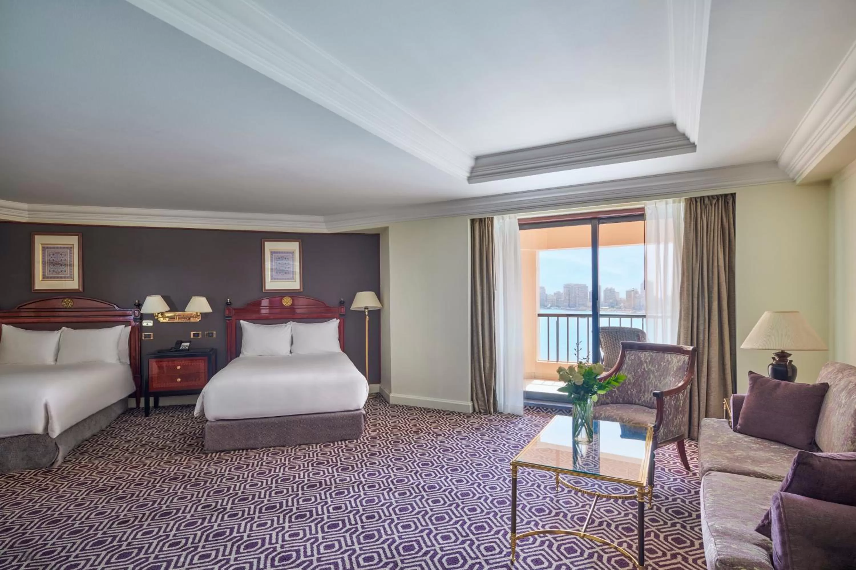 Photo of the whole room, Bed in InterContinental Cairo Semiramis by IHG