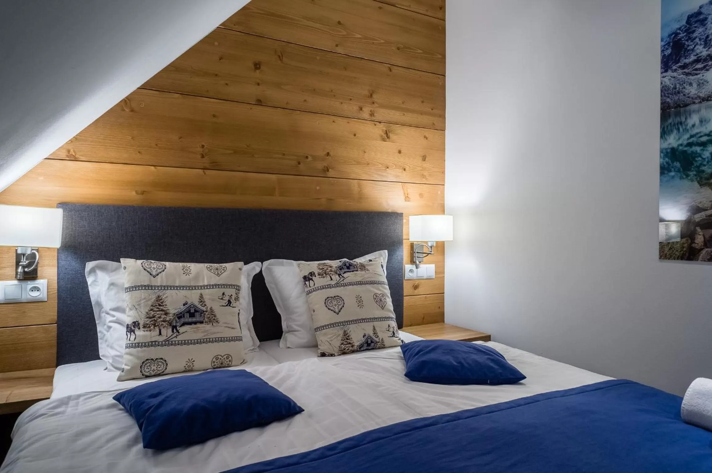 Bed in Hotel Górski