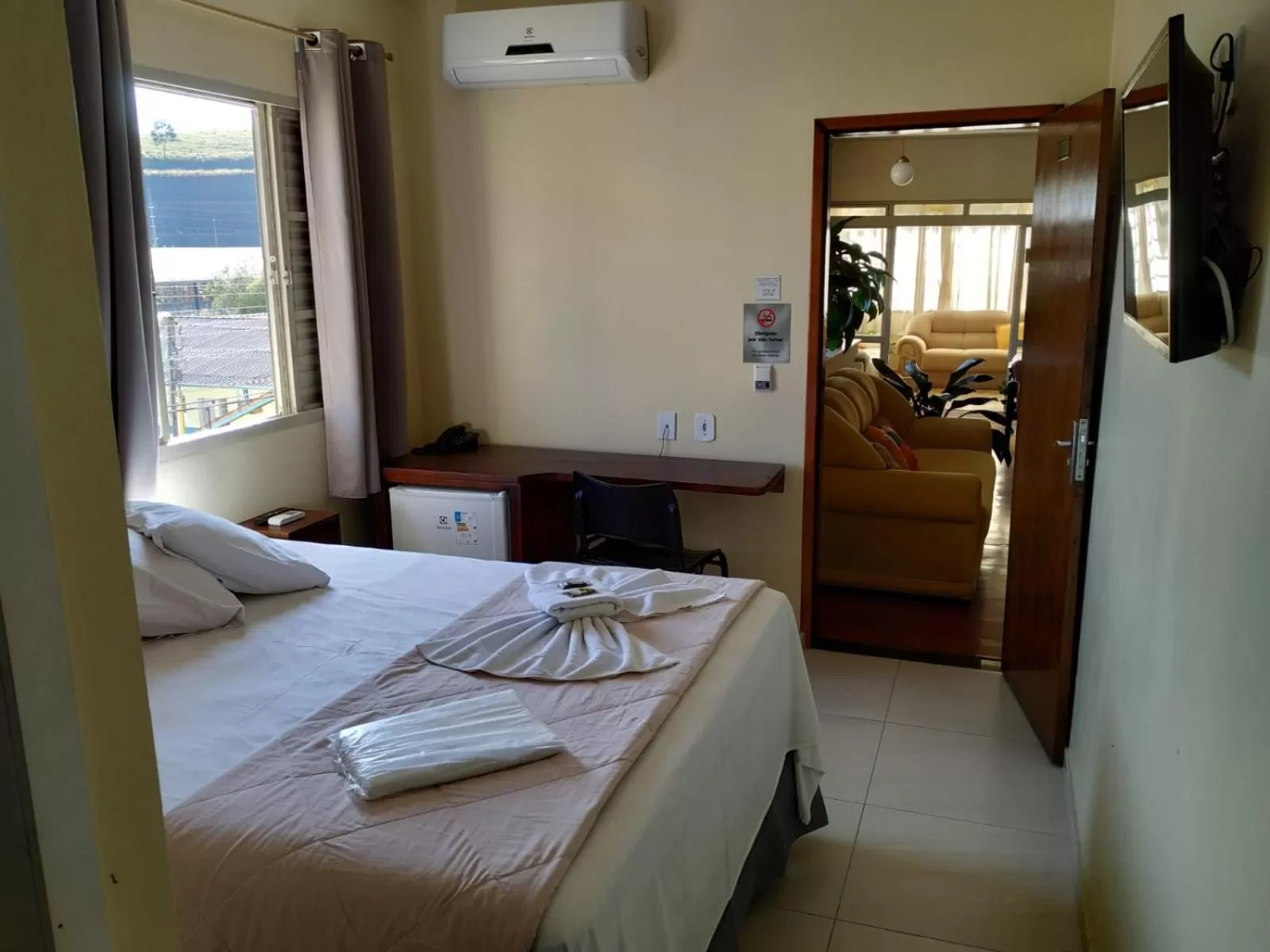 Bed in Hotel Garfo de Ouro