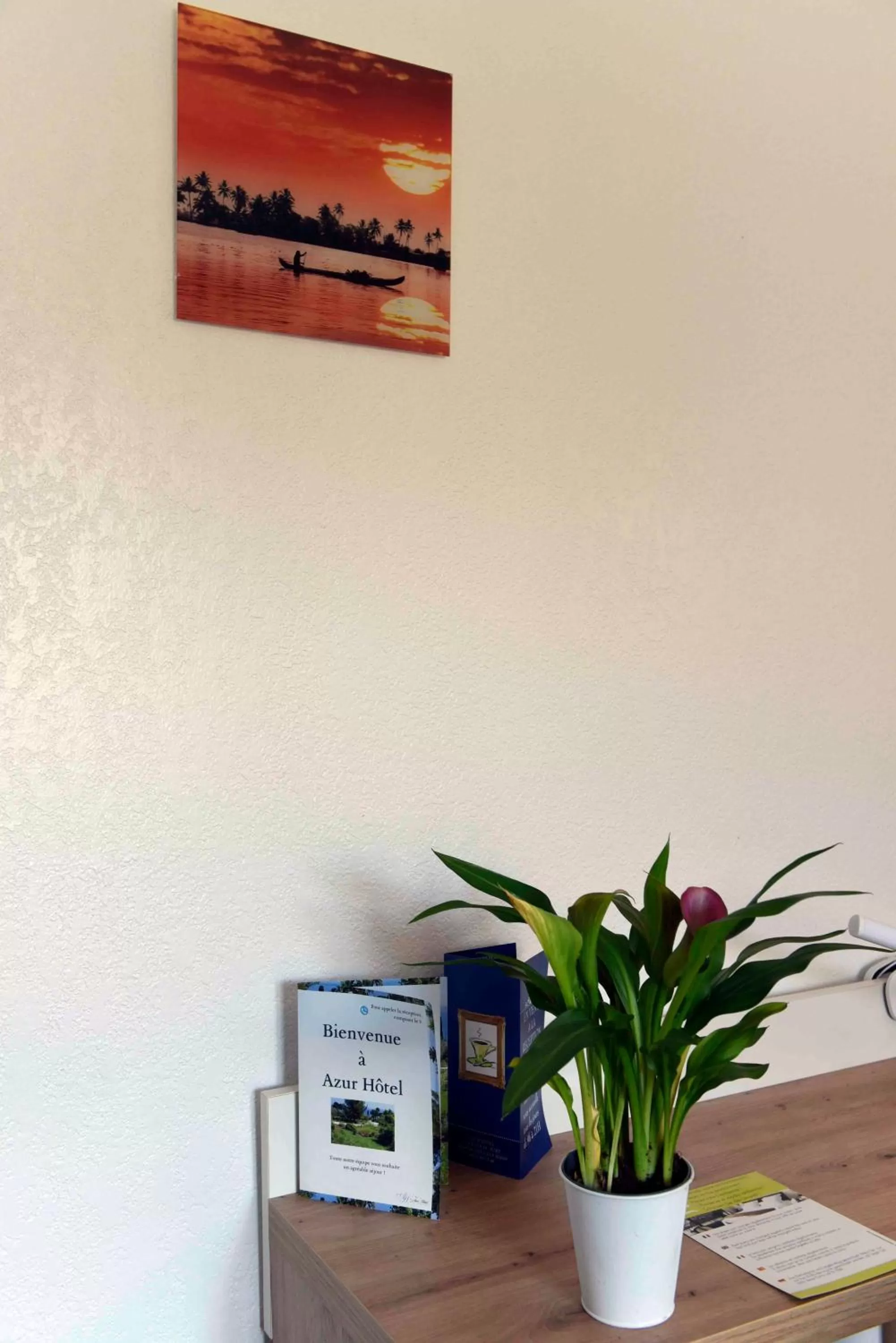 Decorative detail in Azur Hôtel