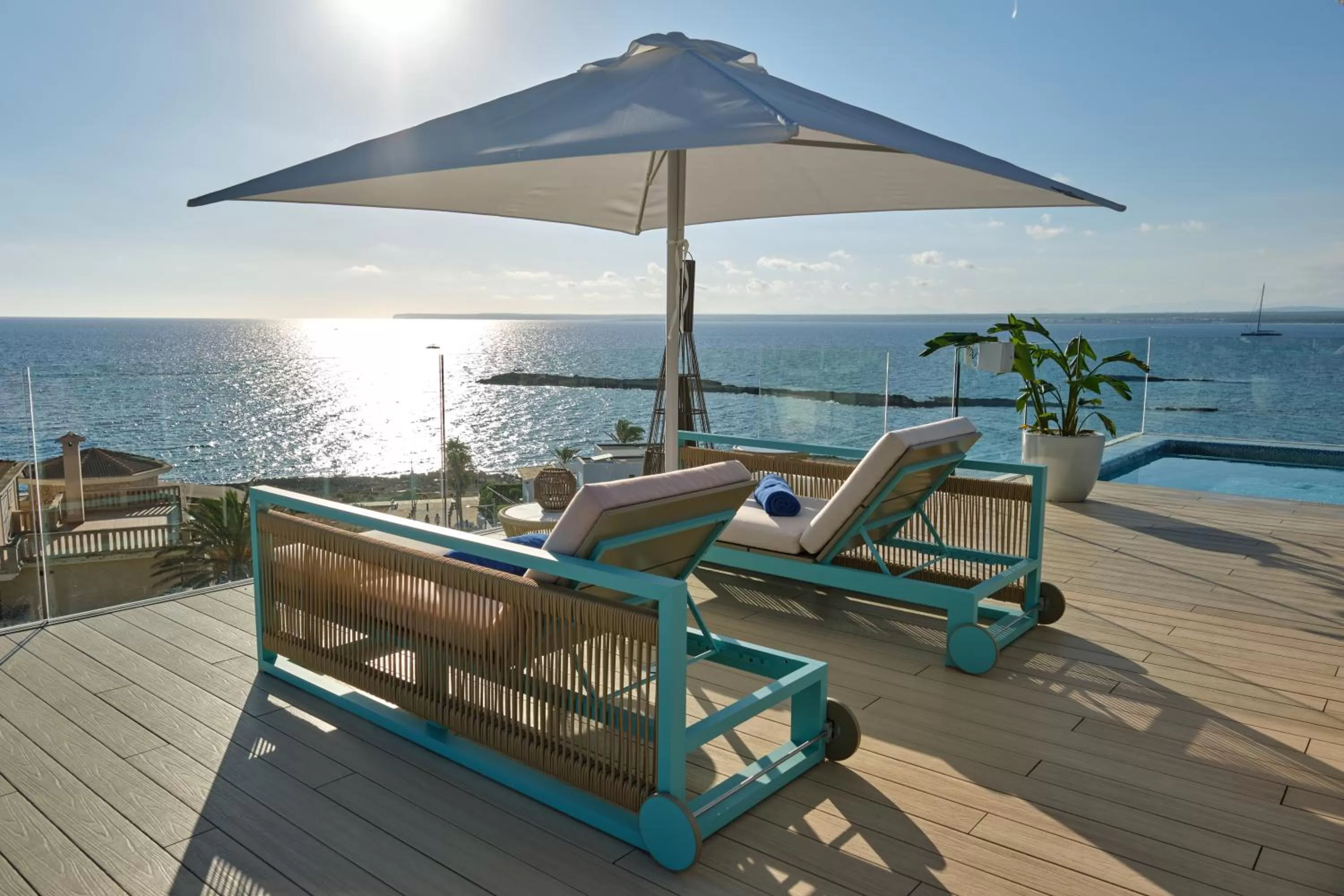 Balcony/Terrace in Hotel Villa Chiquita - Adults Only - Over 12