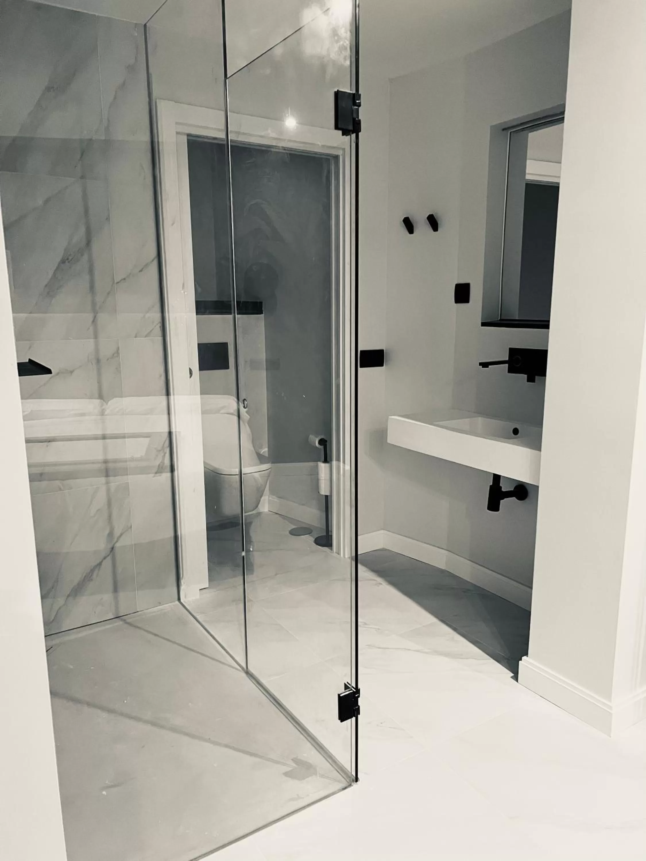 Shower, Bathroom in Tomé, casa de huéspedes