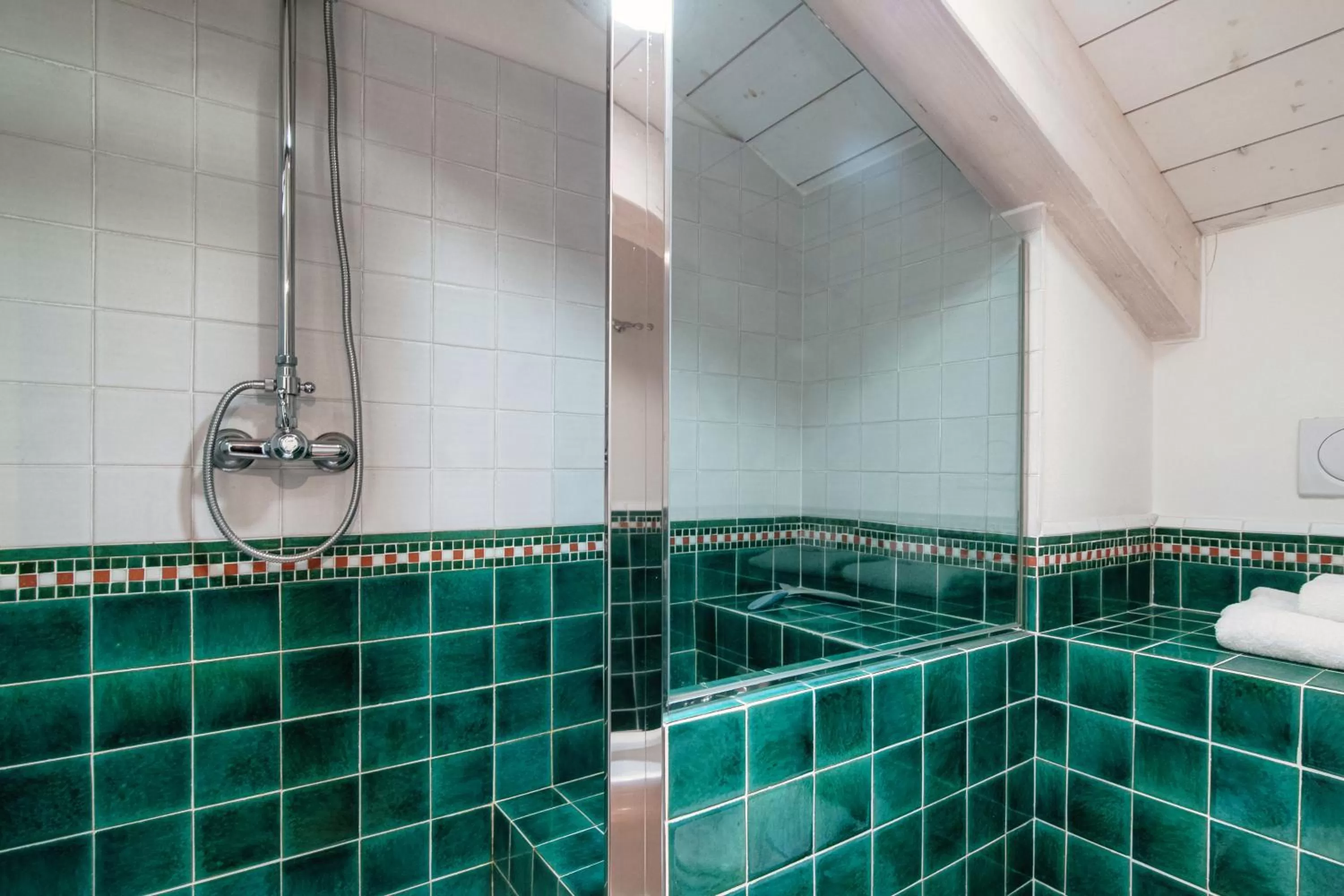 Bathroom in Castello di Brusata Apartment