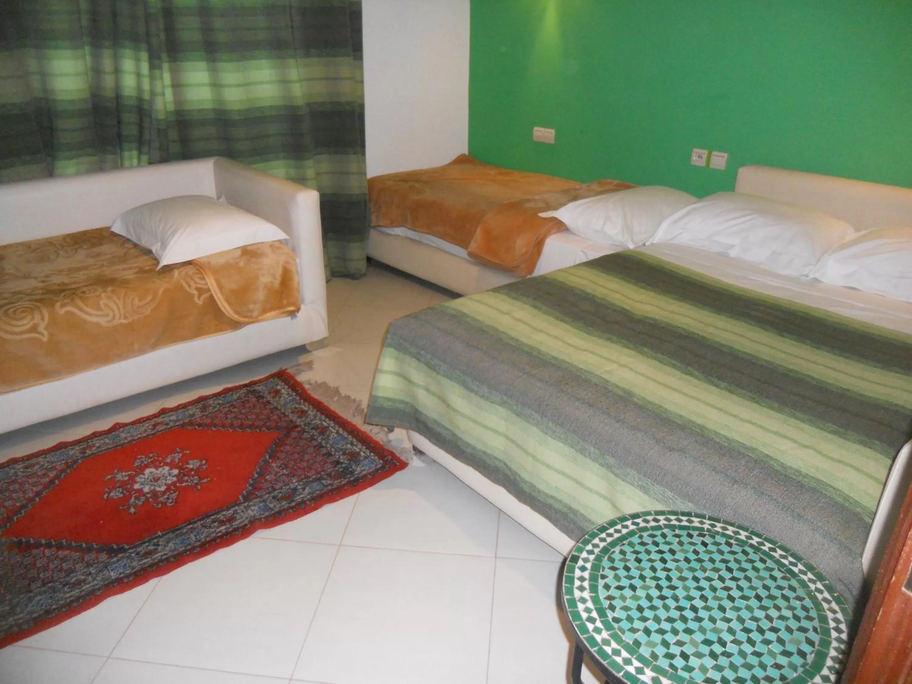 Bed in Riad Passiflora