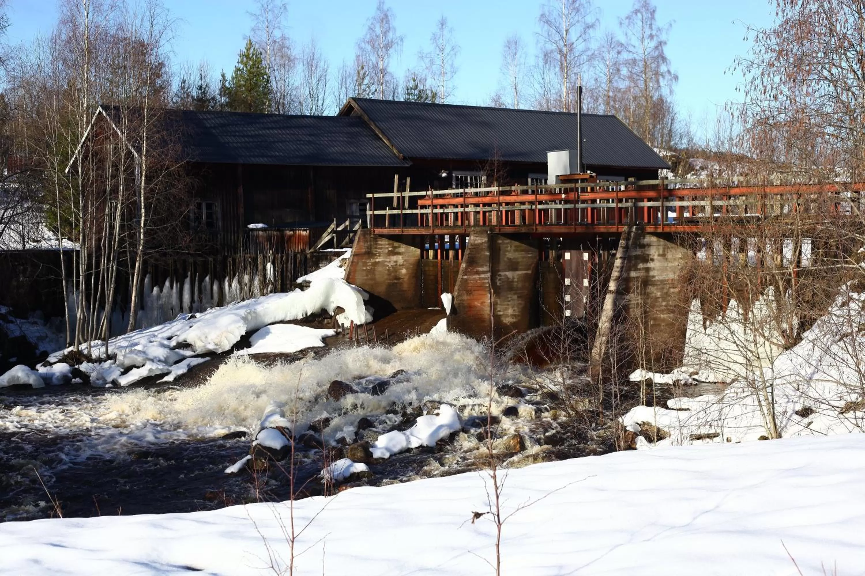 Area and facilities, Winter in Nyhyttans Kurort