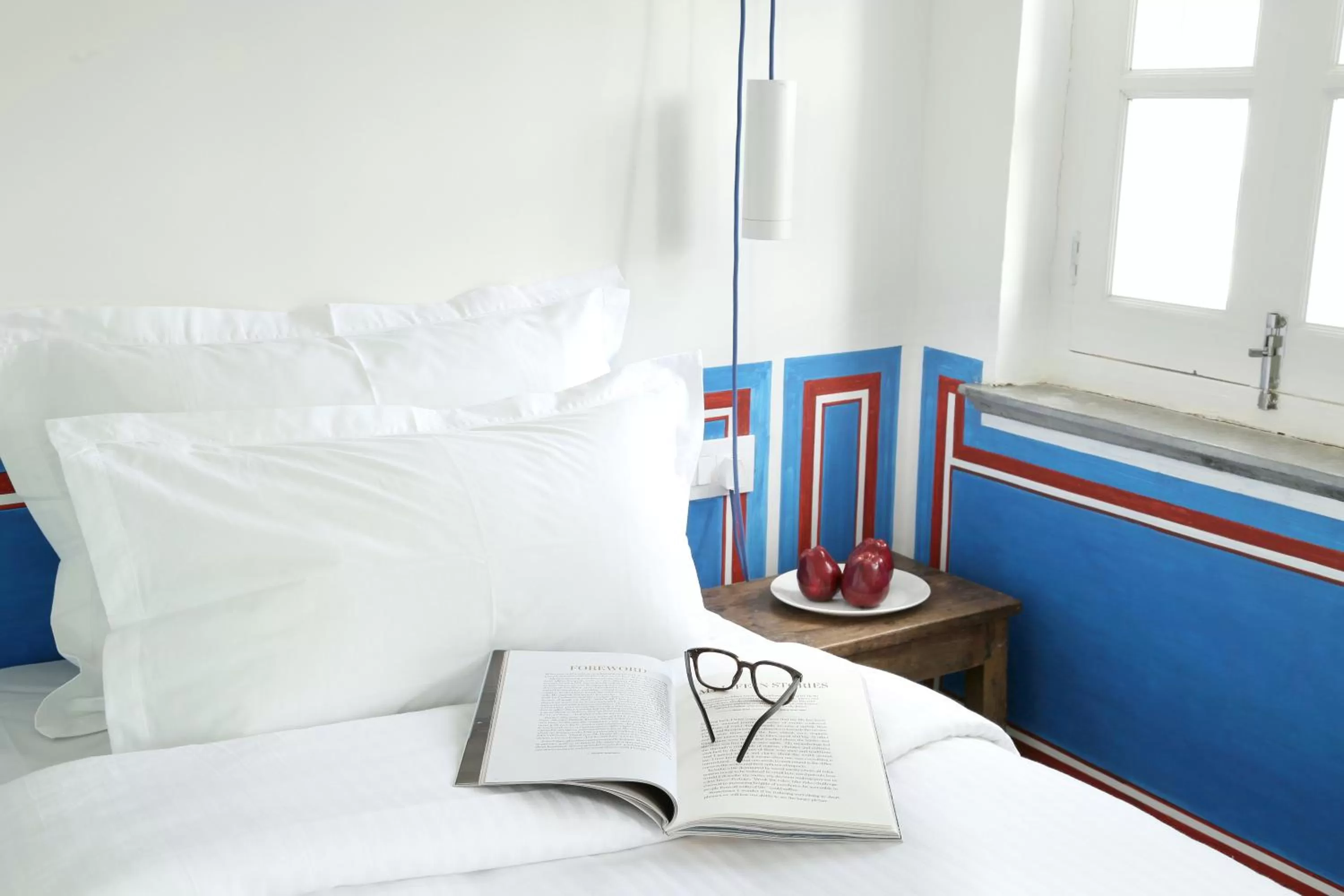 Decorative detail, Bed in Little Garden Guest House