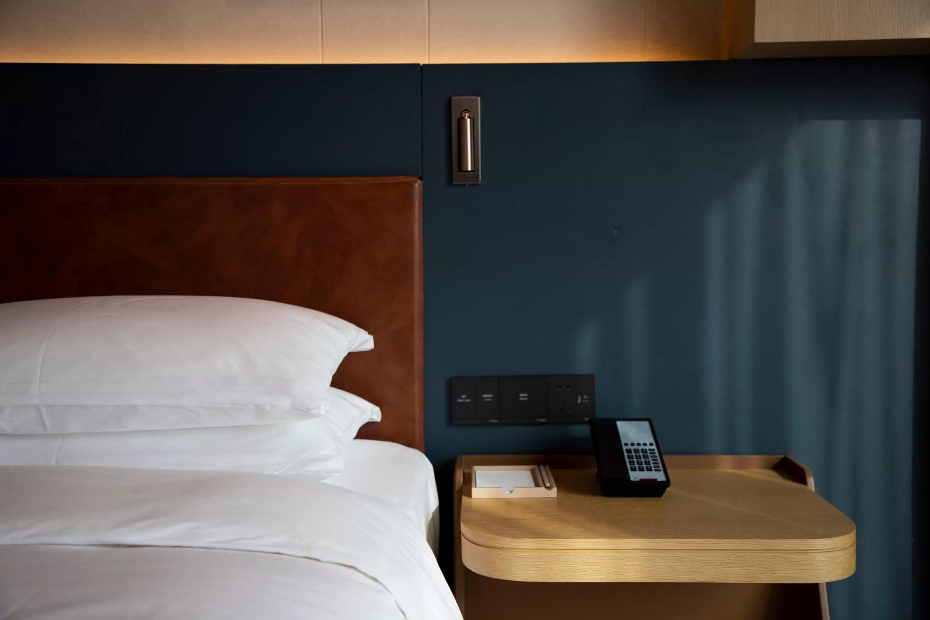 Bed in Hyatt Regency Ningbo Hangzhou Bay