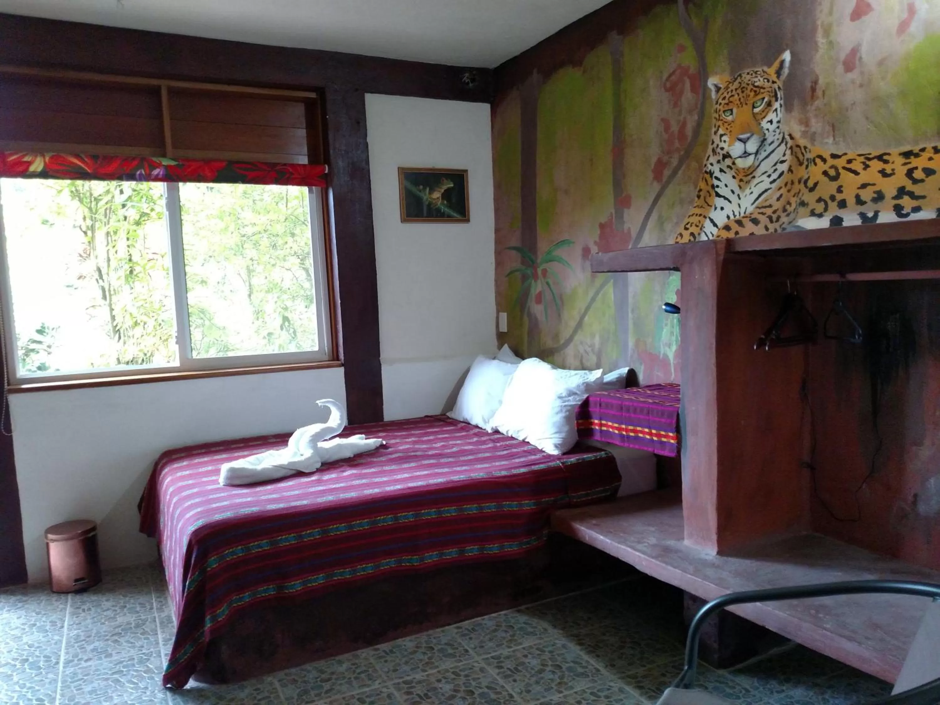 Bed in Zapote Tree Inn