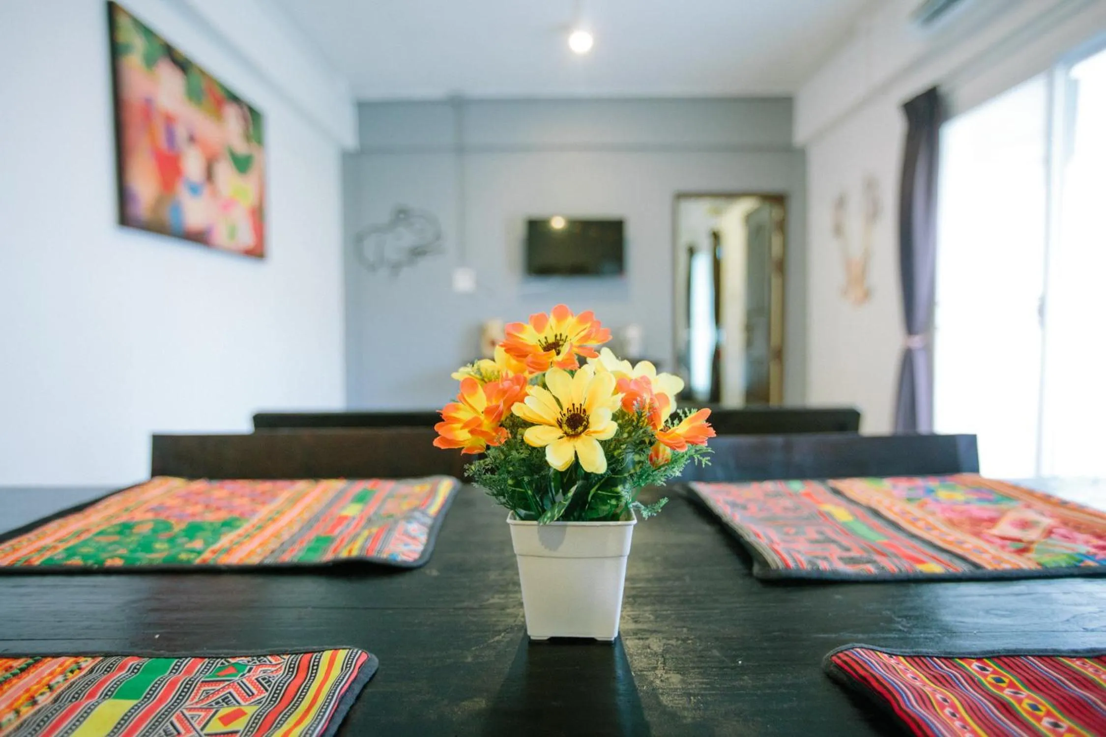 Living room in The Odyssey Chiang Mai