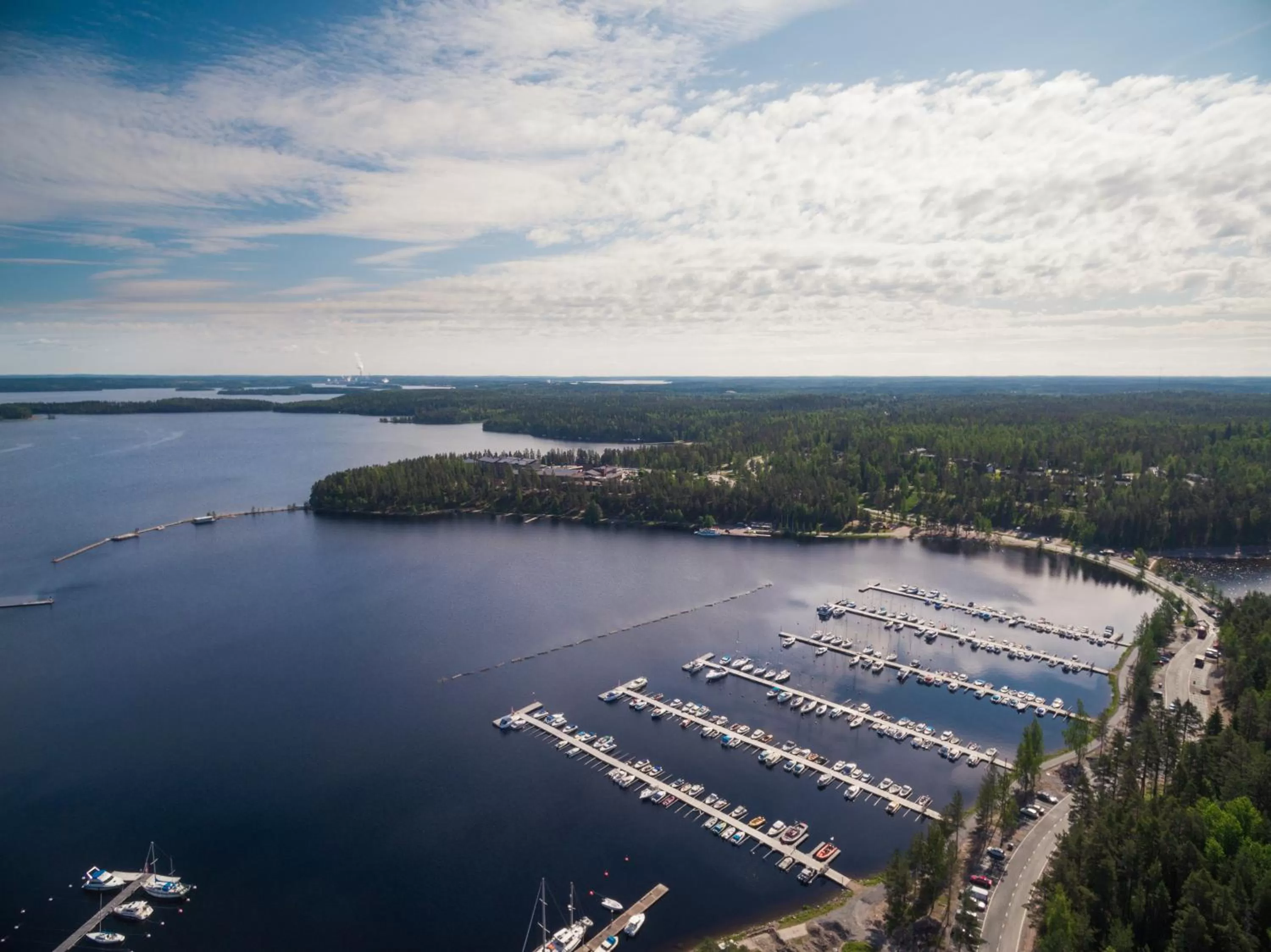 Bird's eye view in Finlandia Hotel Imatran Kylpylä Spa