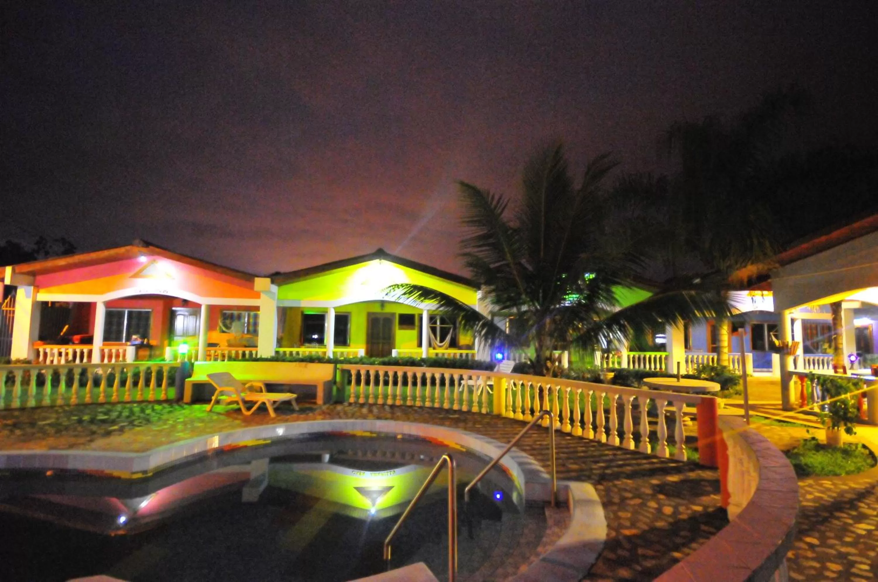 Night in Rainbow Village