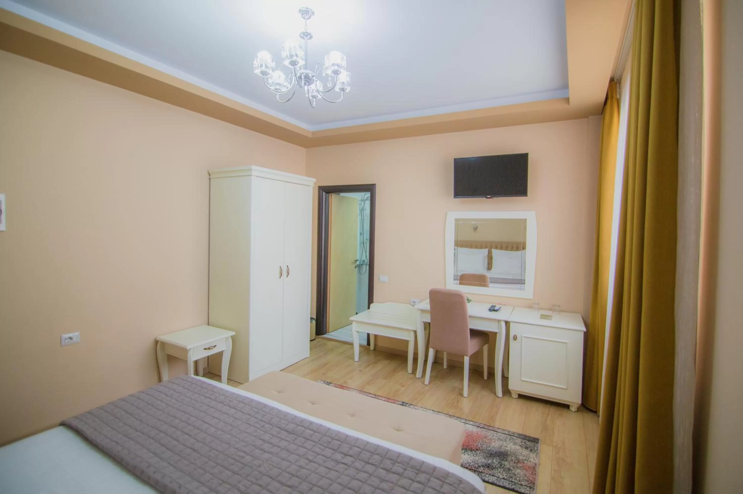 Bed in Christi's Hotel Borova