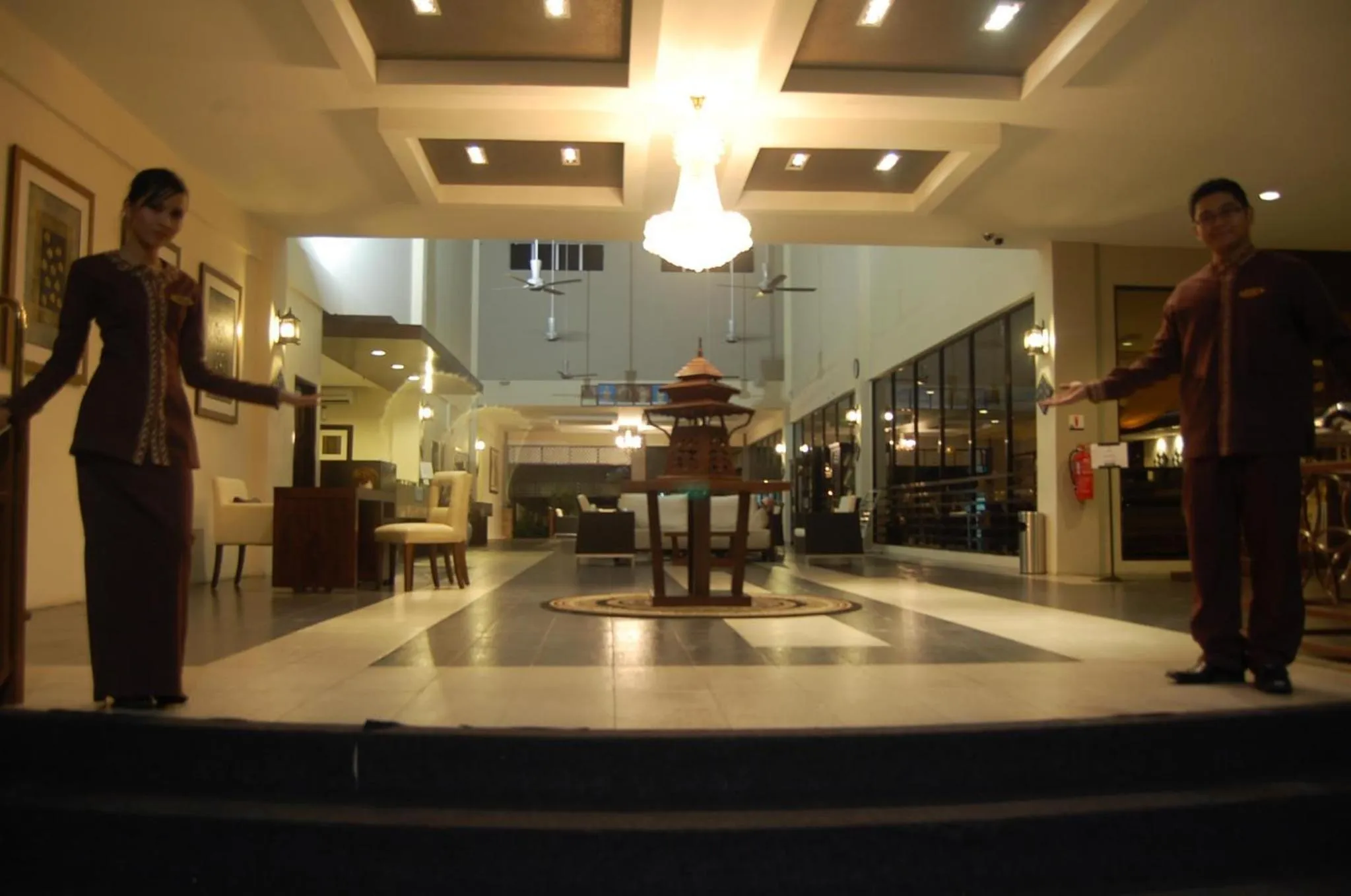 Staff in Hotel Seri Malaysia Kangar