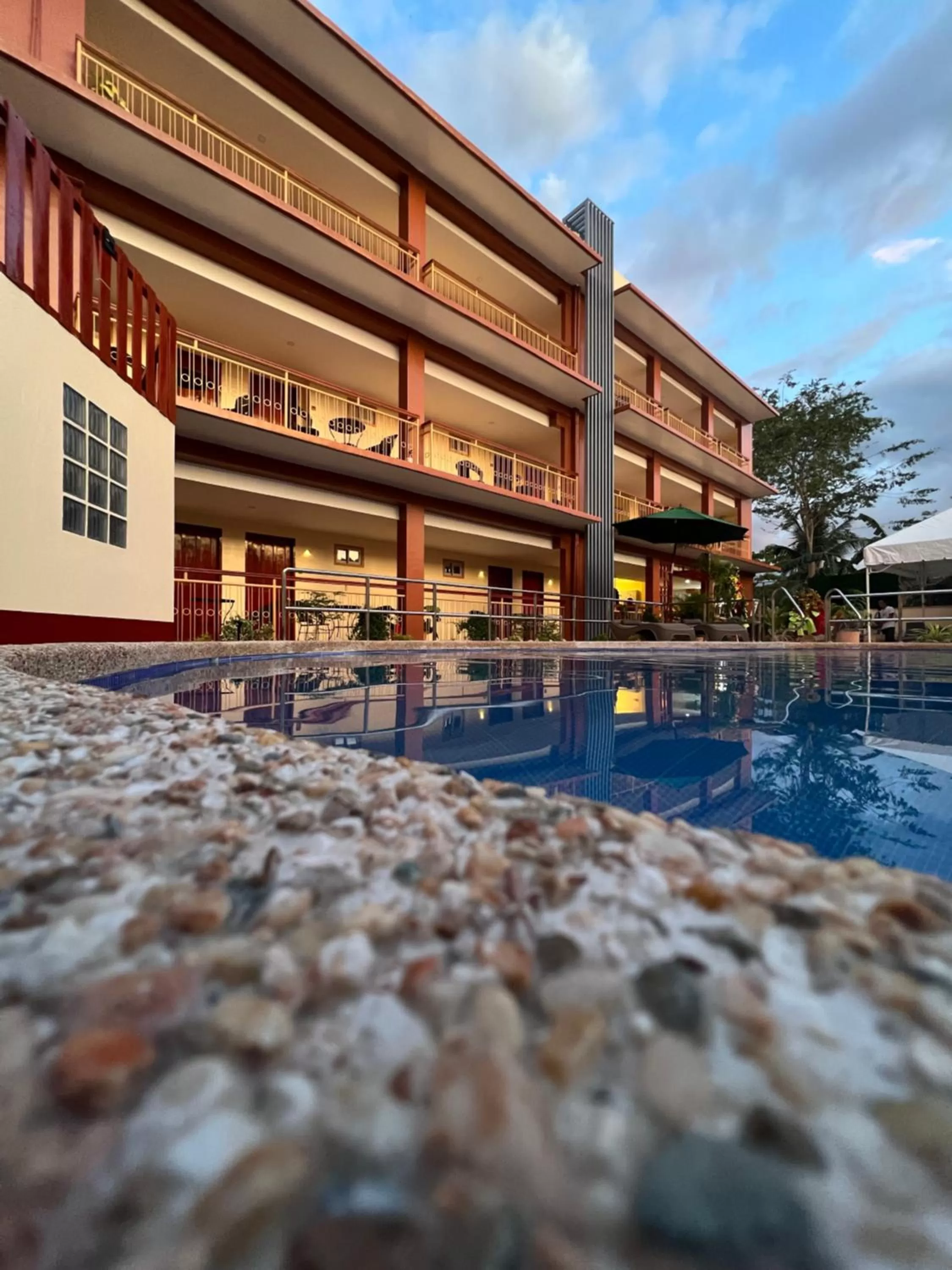Swimming pool in Rufana Suites