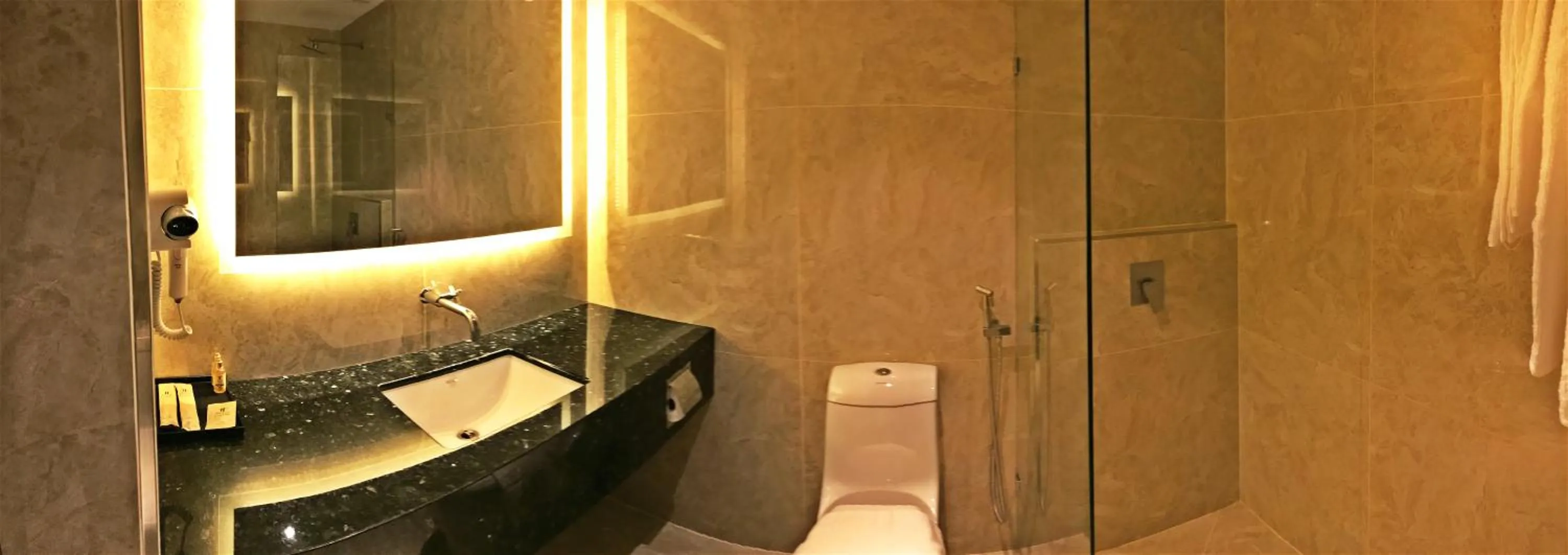Shower in Hotel Legend Boutique