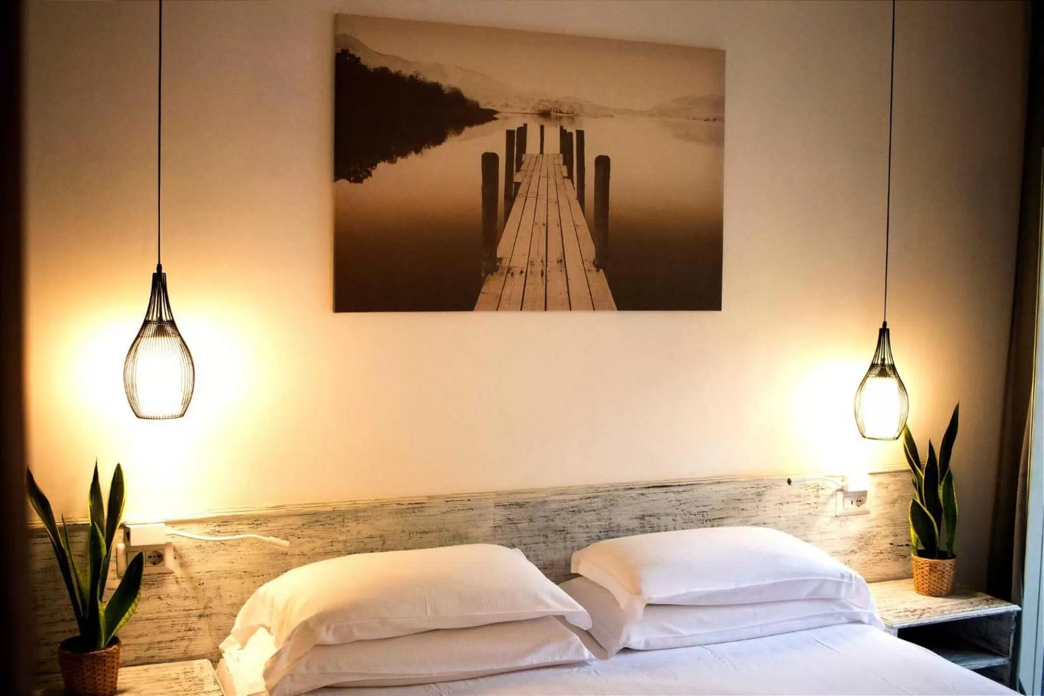 Bedroom, Bed in In Trastevere House