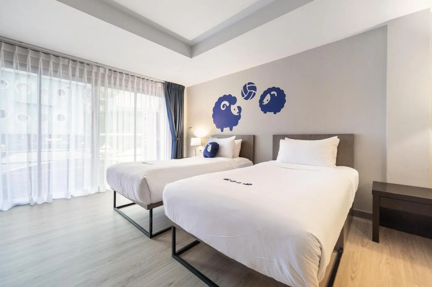 Bed in Kokotel Phuket Patong