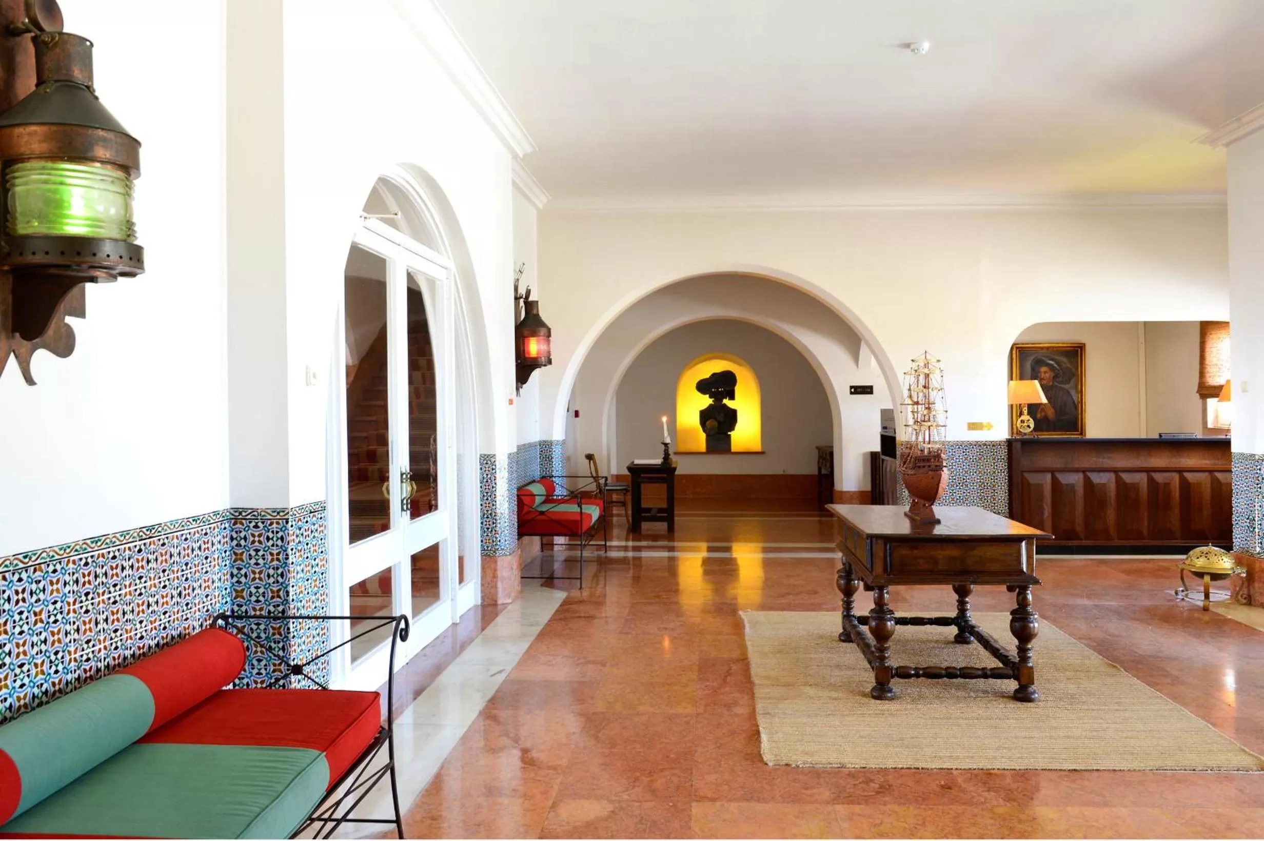 Lobby or reception in Pousada de Sagres
