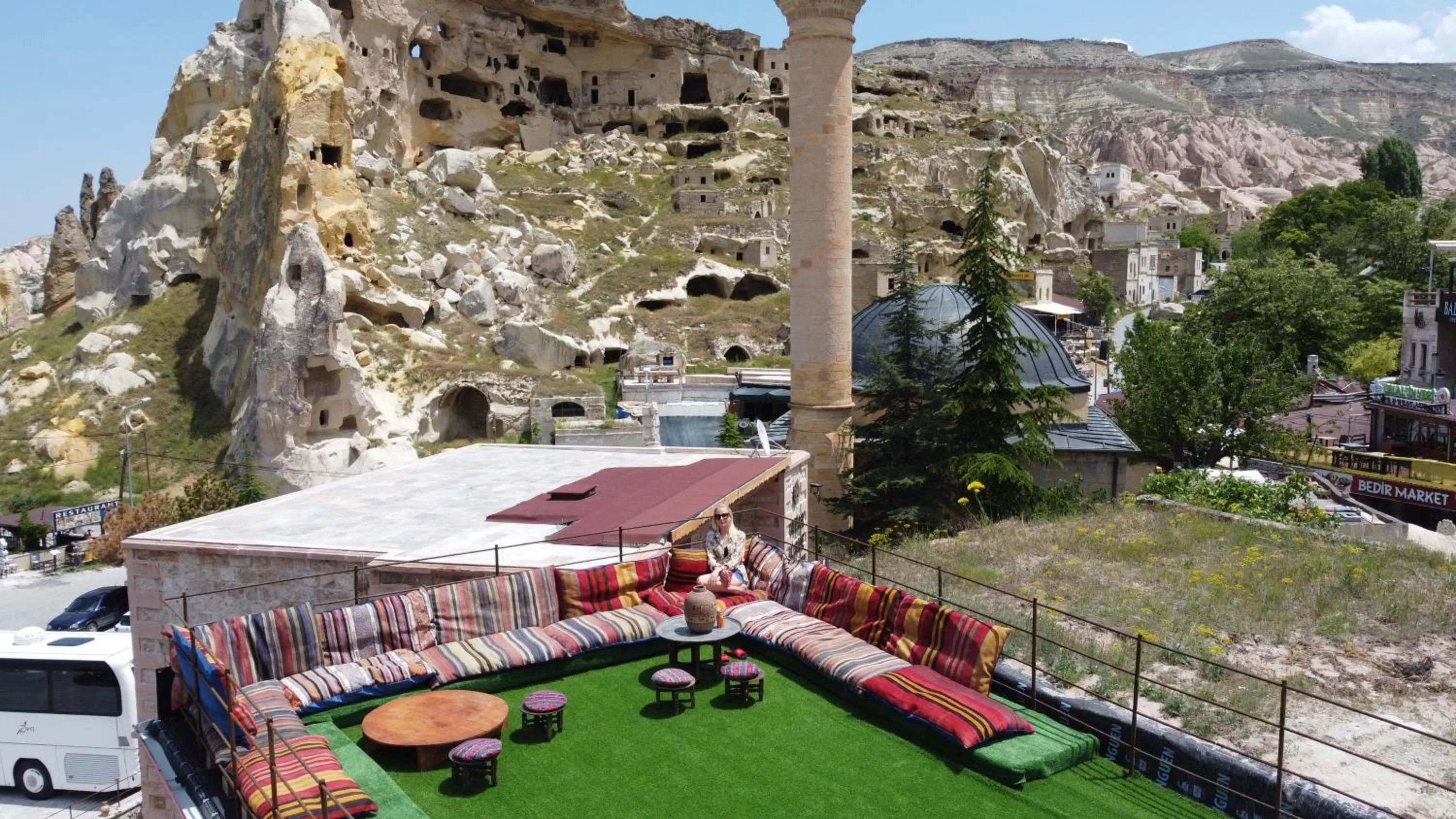 Balcony/Terrace in Atax Cave Hotel