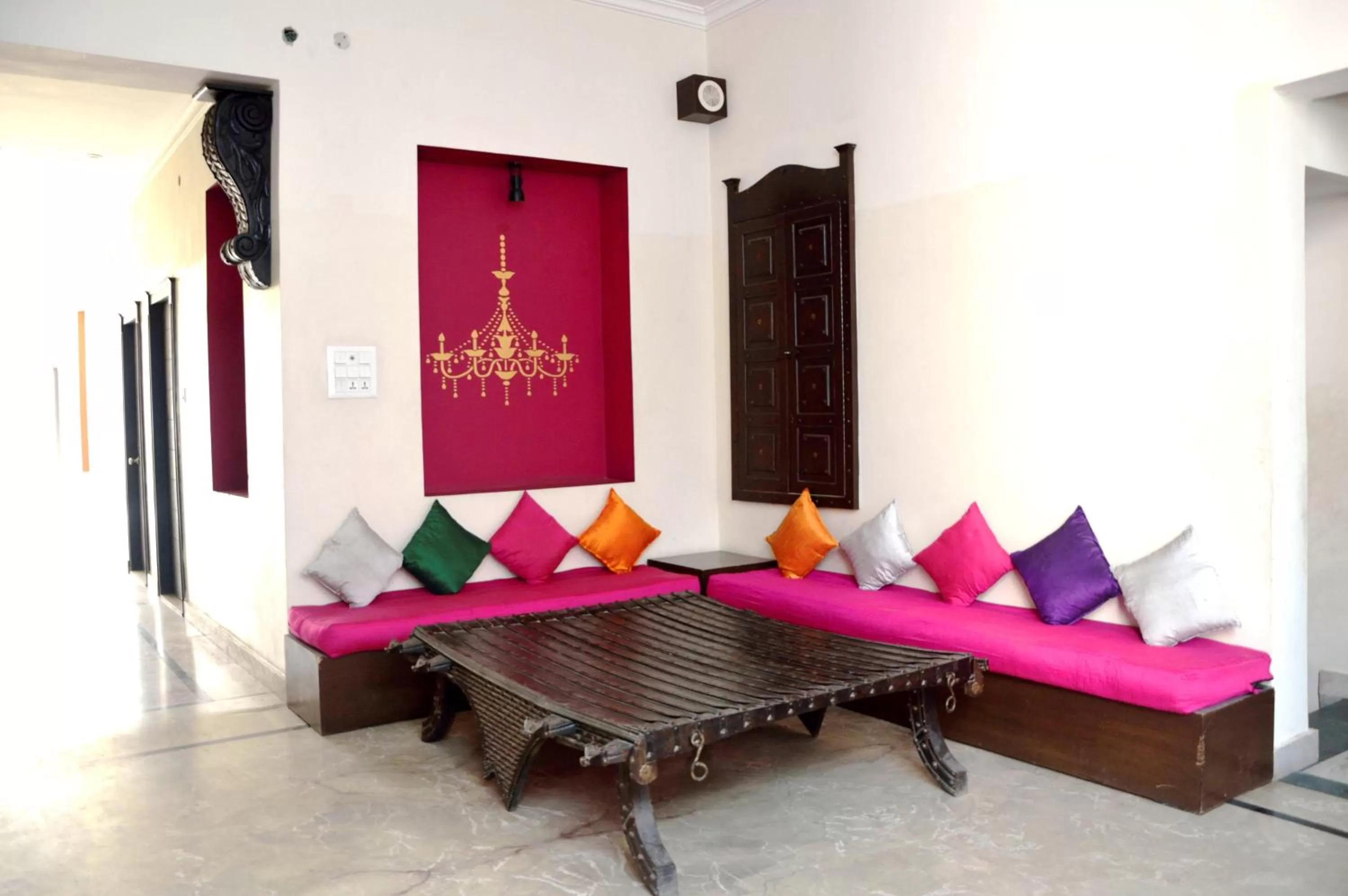 Lobby or reception in La Casa