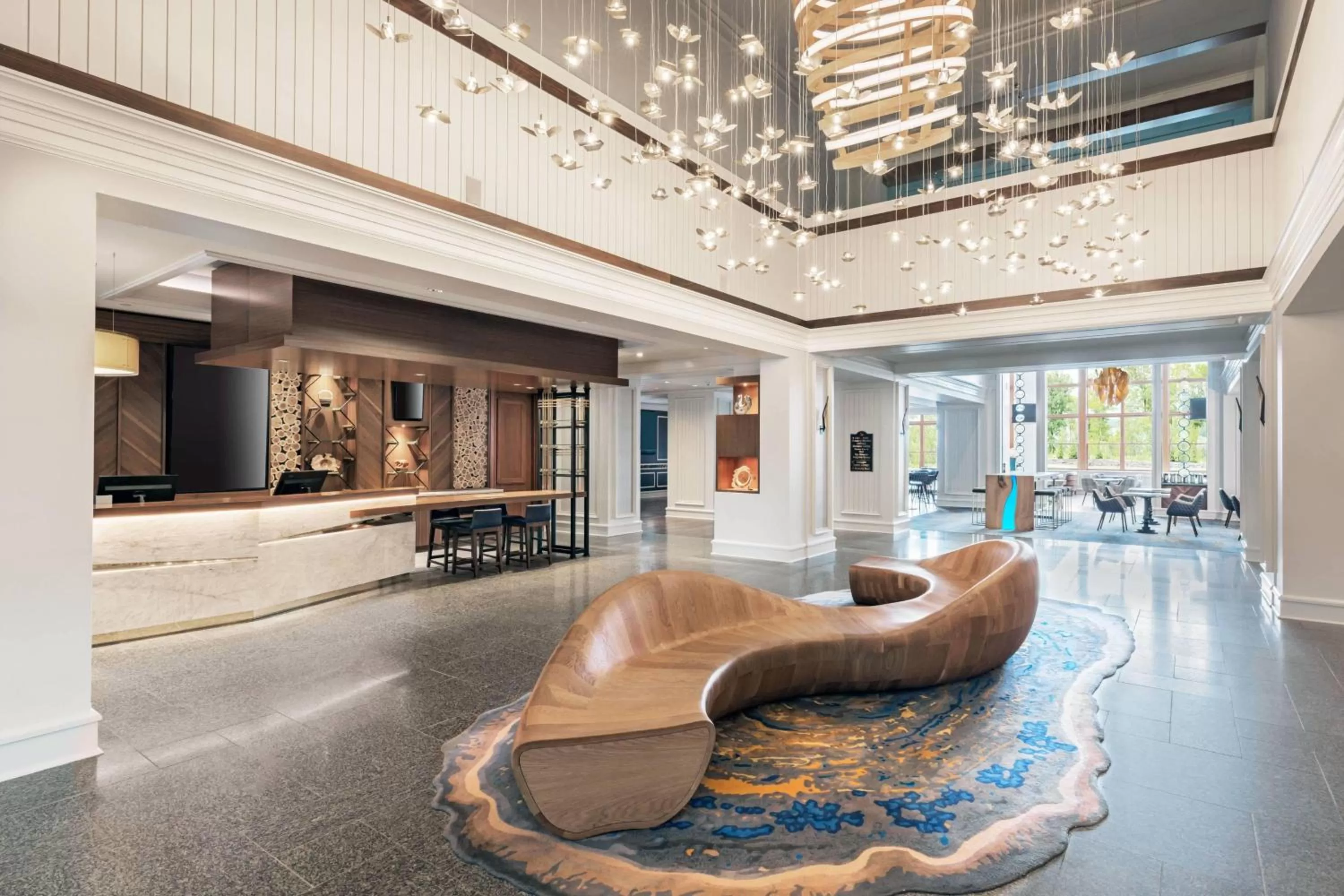 Lobby or reception in JW Marriott The Rosseau Muskoka Resort & Spa