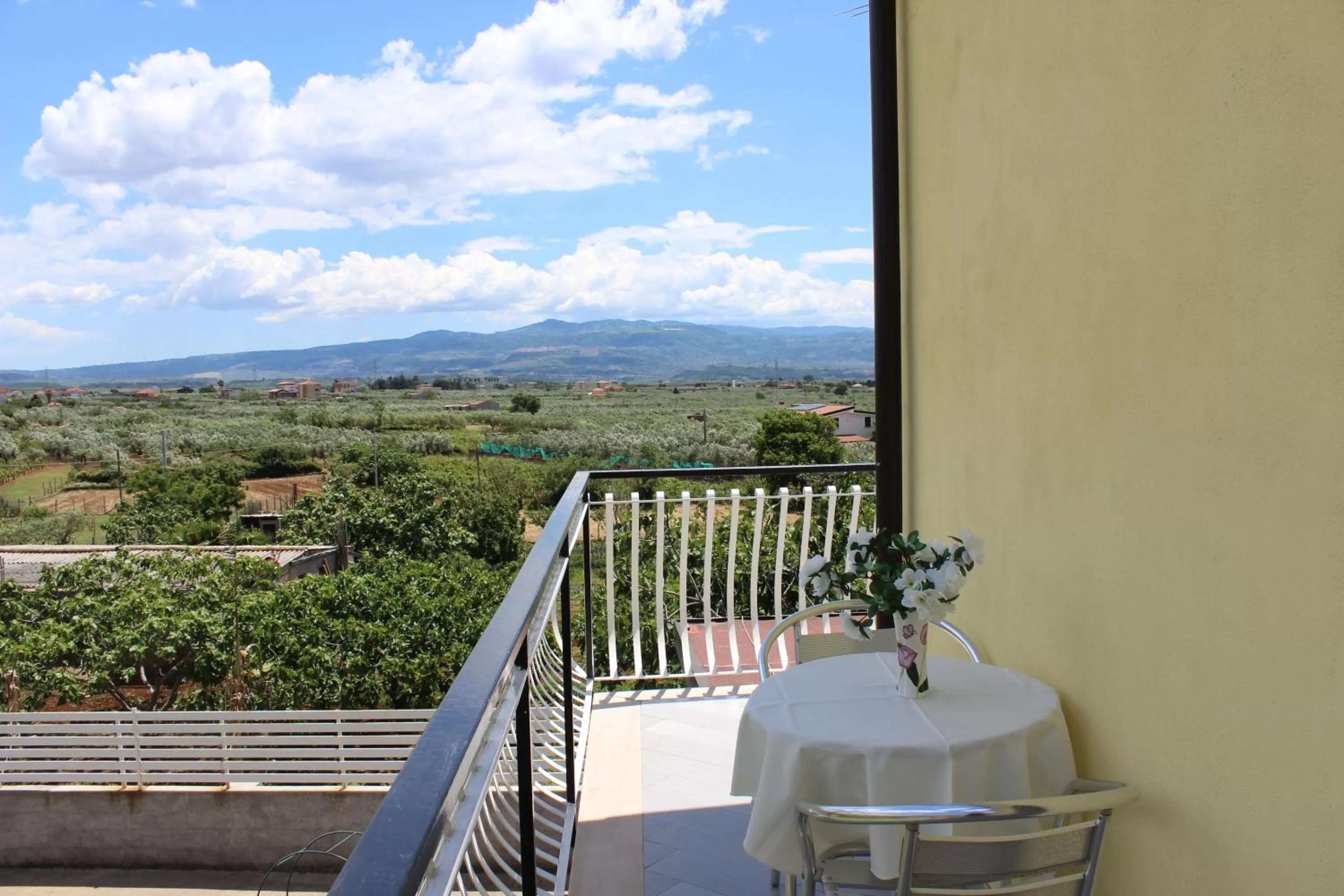Balcony/Terrace in B&B La Vigna
