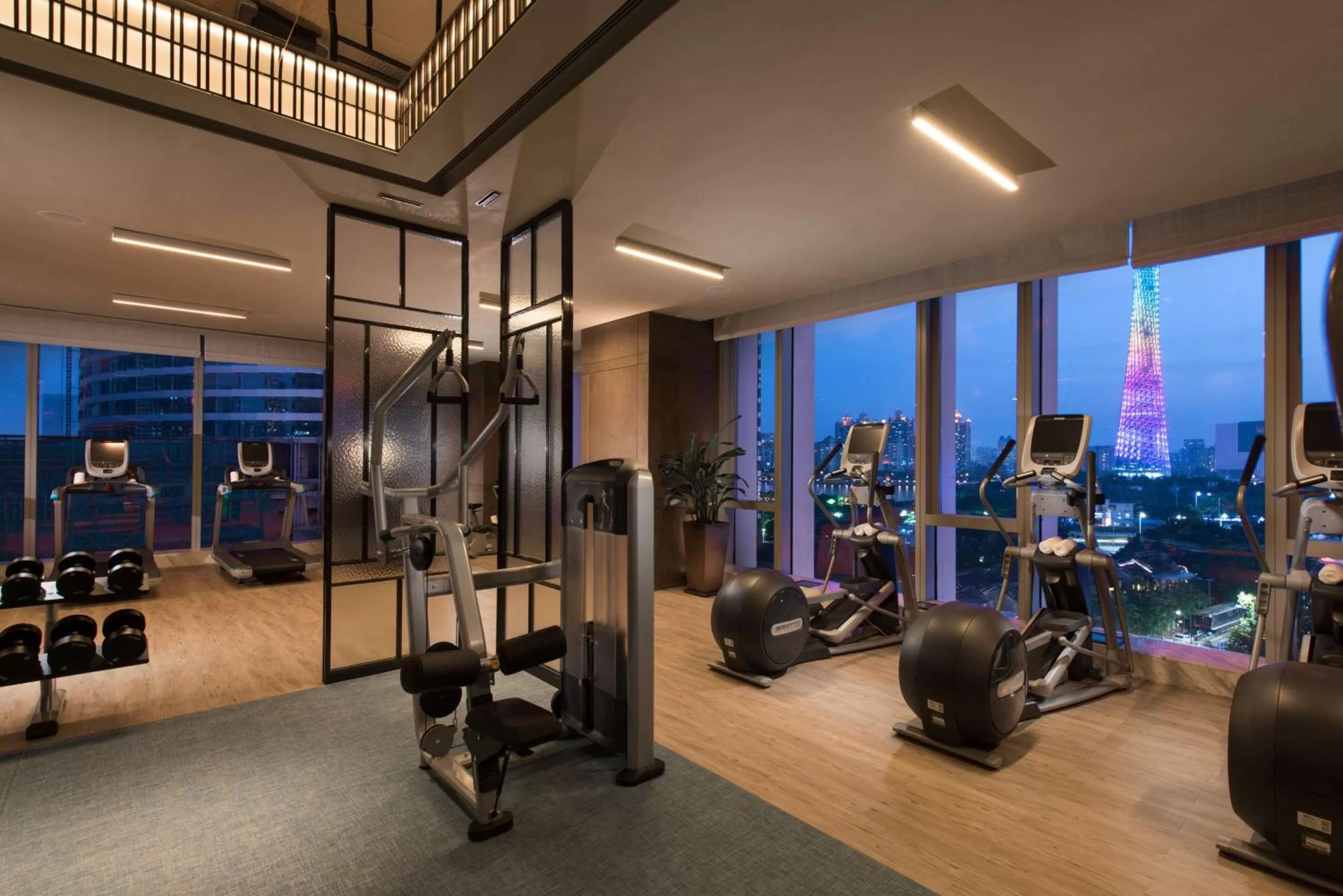Fitness centre/facilities in Conrad Guangzhou