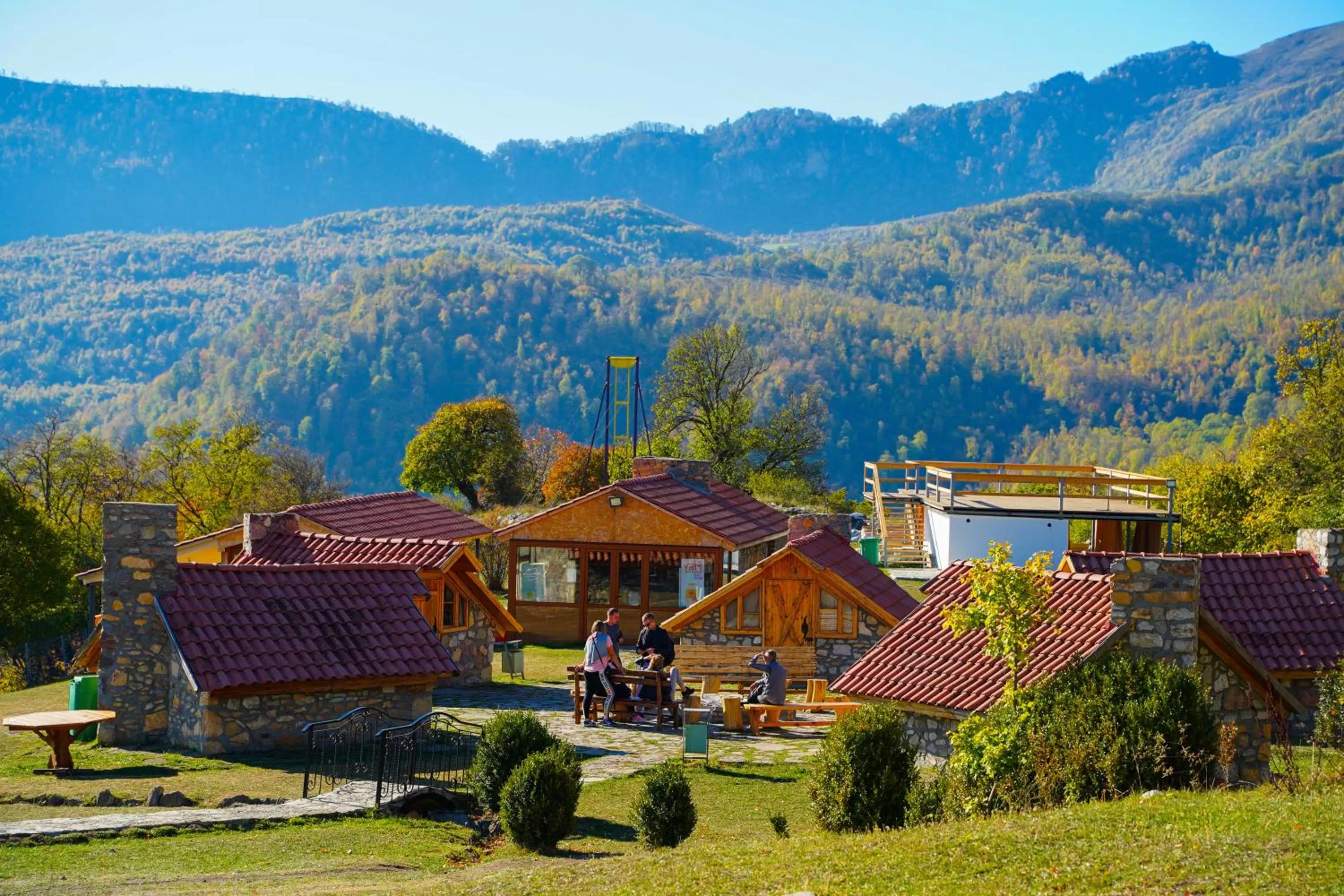 BBQ facilities, Mountain View in Apaga Resort