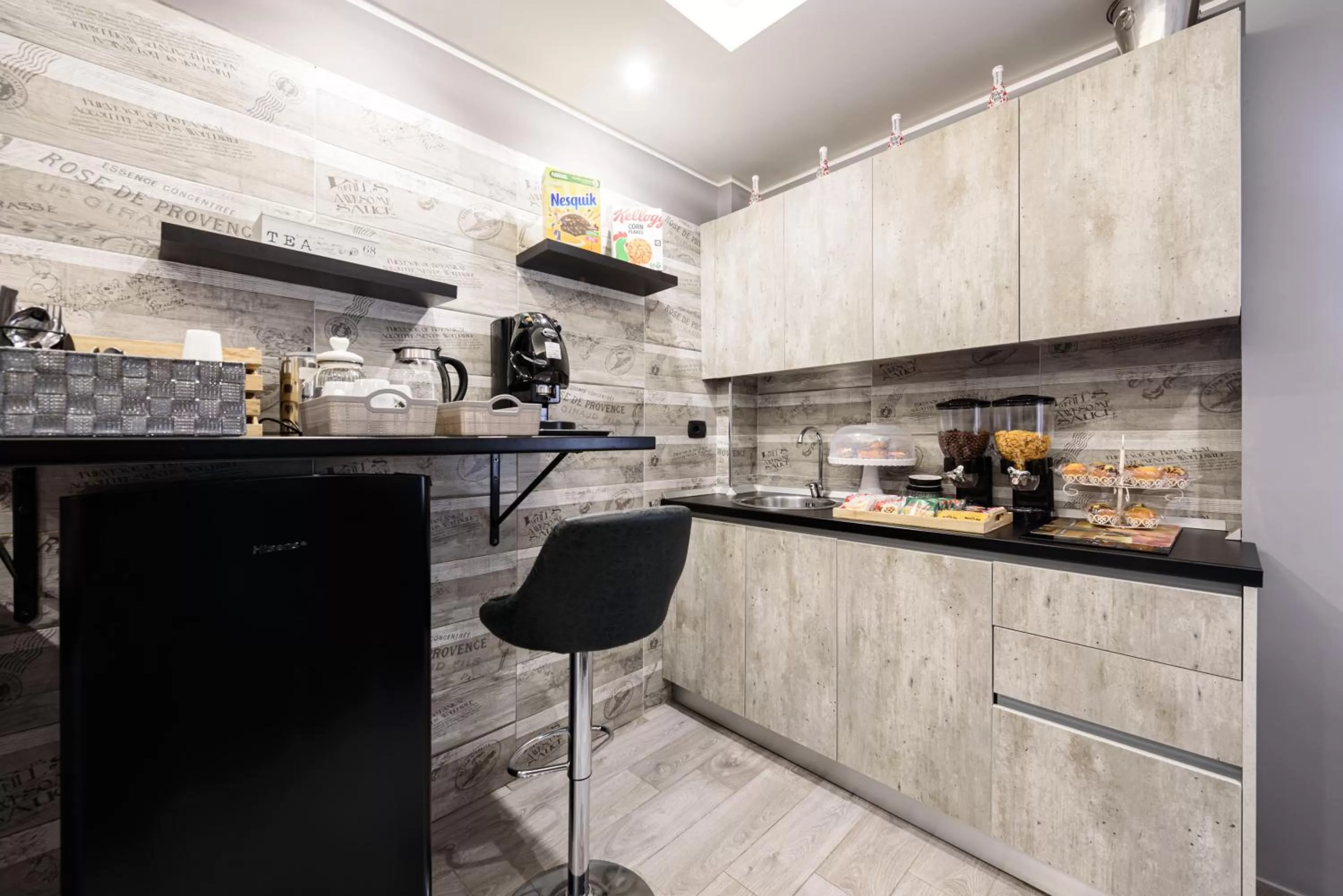 Kitchen/Kitchenette in B&B BELIEVE con SPA privata