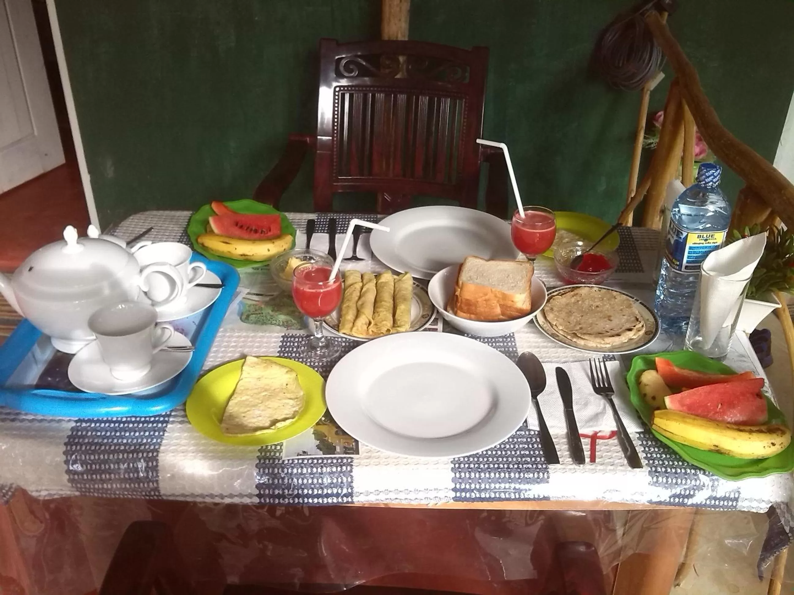 Food close-up in Green Lantern Inn