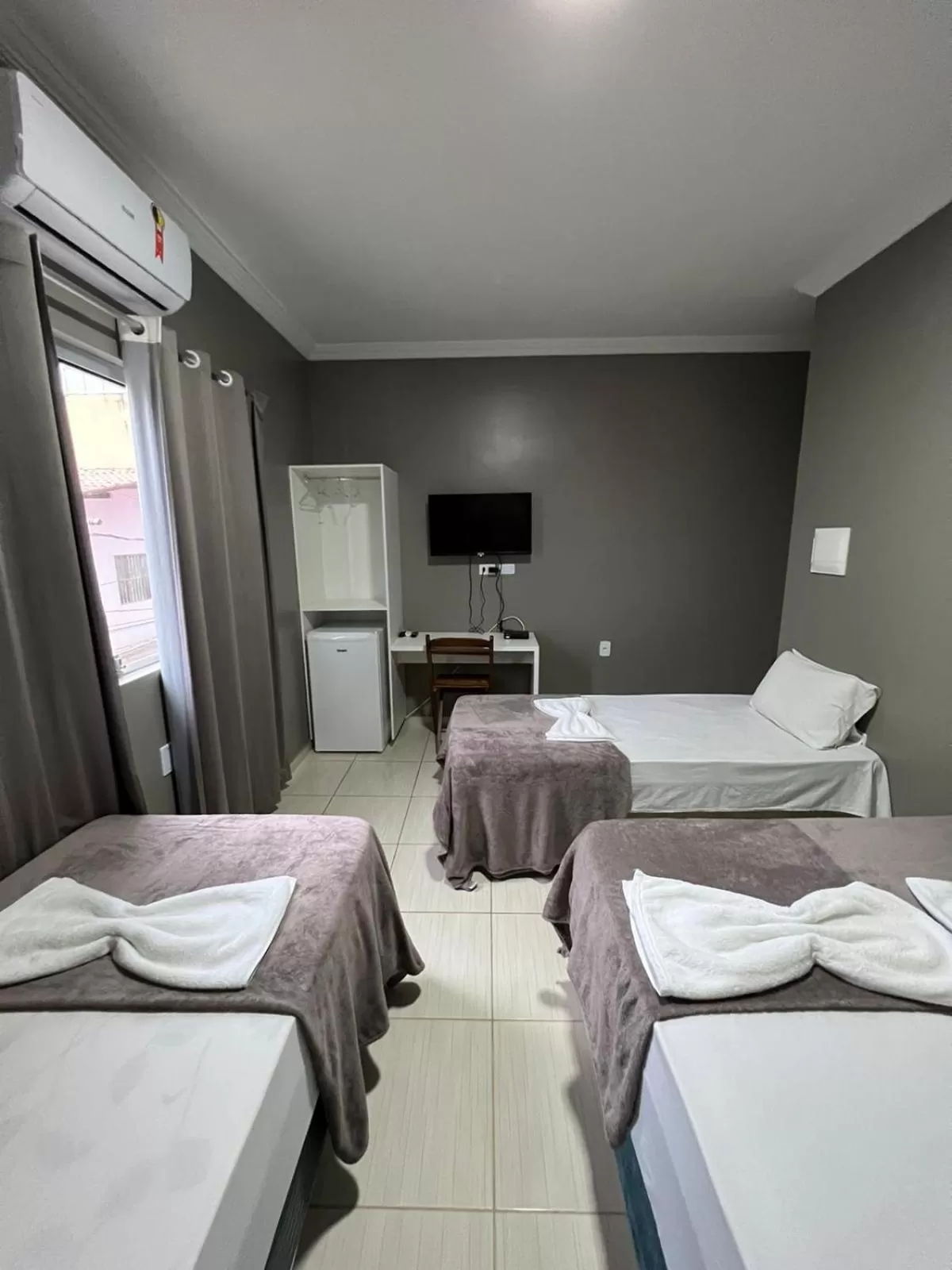 Bed in Pousada Praia Bela