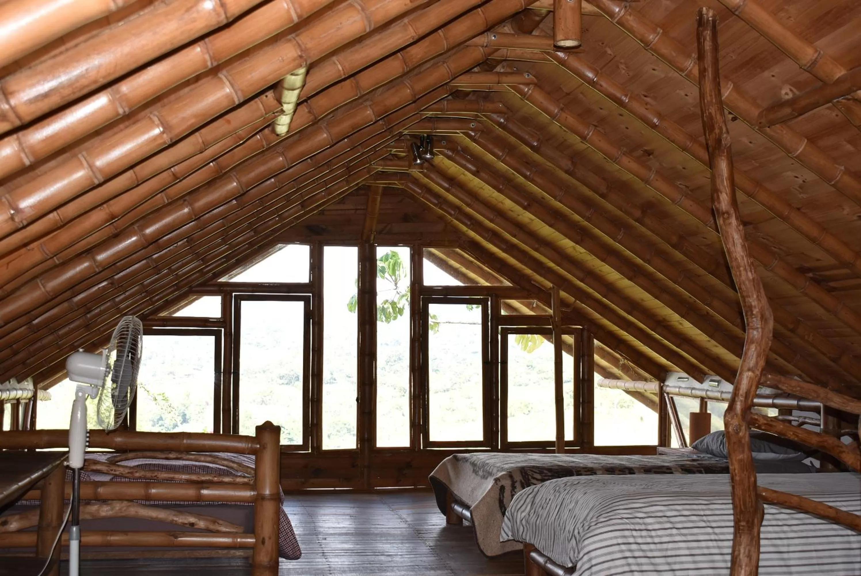 Bed in Hotel La Casa de Francois