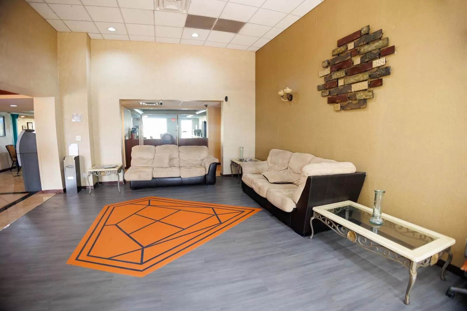 Lobby or reception, Bed in Garnet Inn & Suites, Orlando