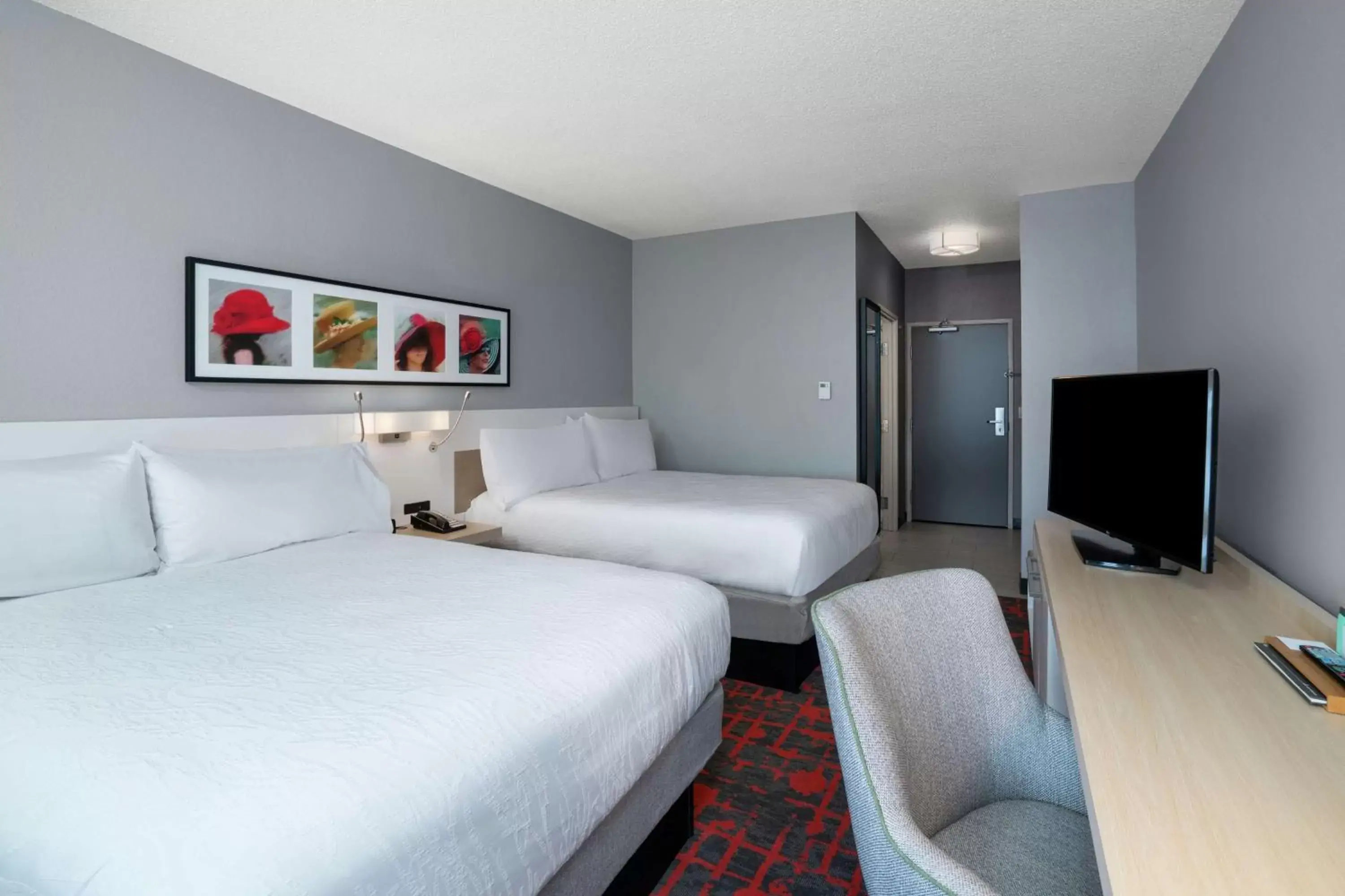 Premium Room with Two Double Beds in Hilton Garden Inn Louisville East Premium Room with Two Double Beds in Hilton Garden Inn Louisville East