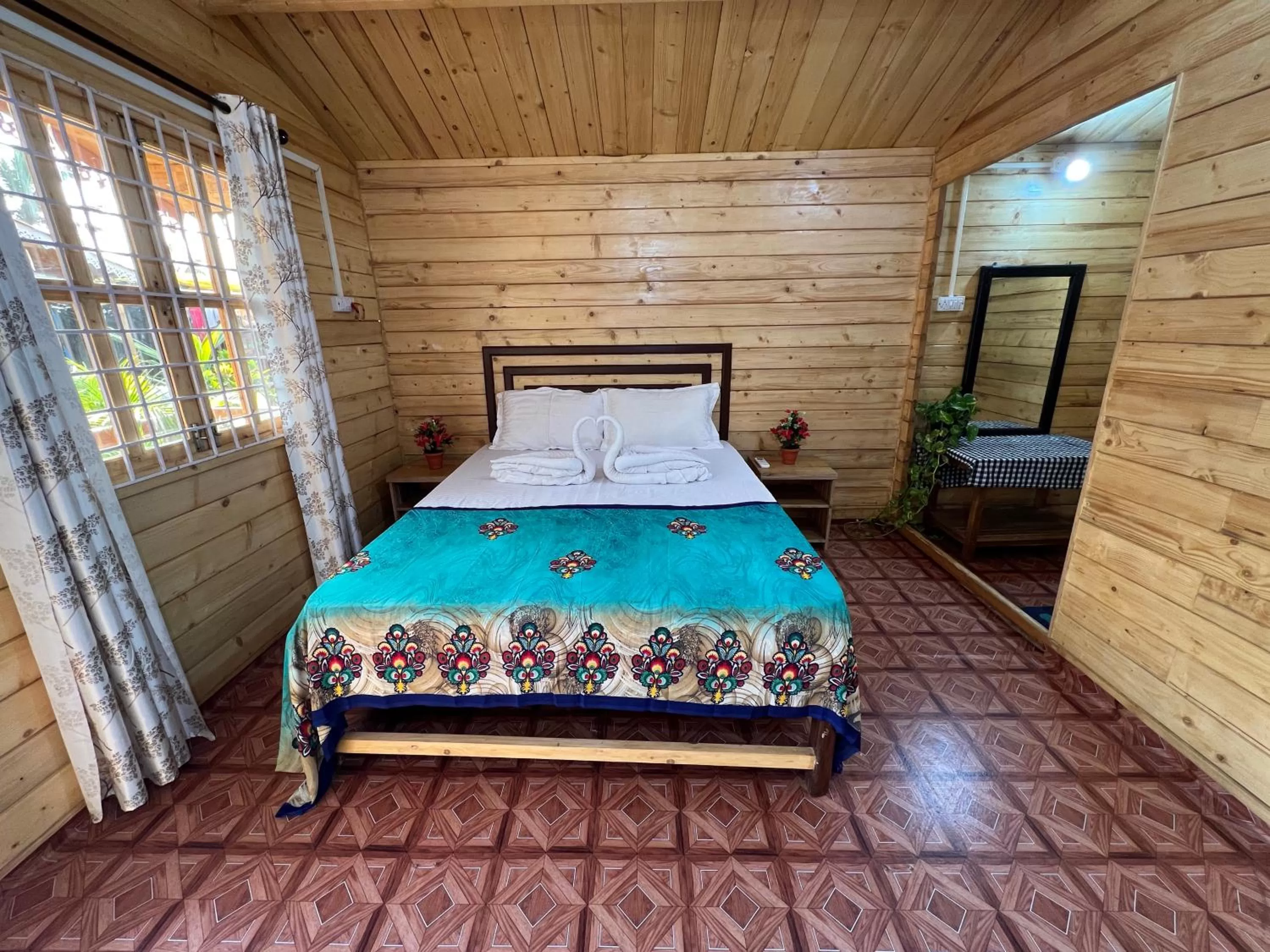 Bedroom, Bed in Happy Shack Beach And Wooden Huts