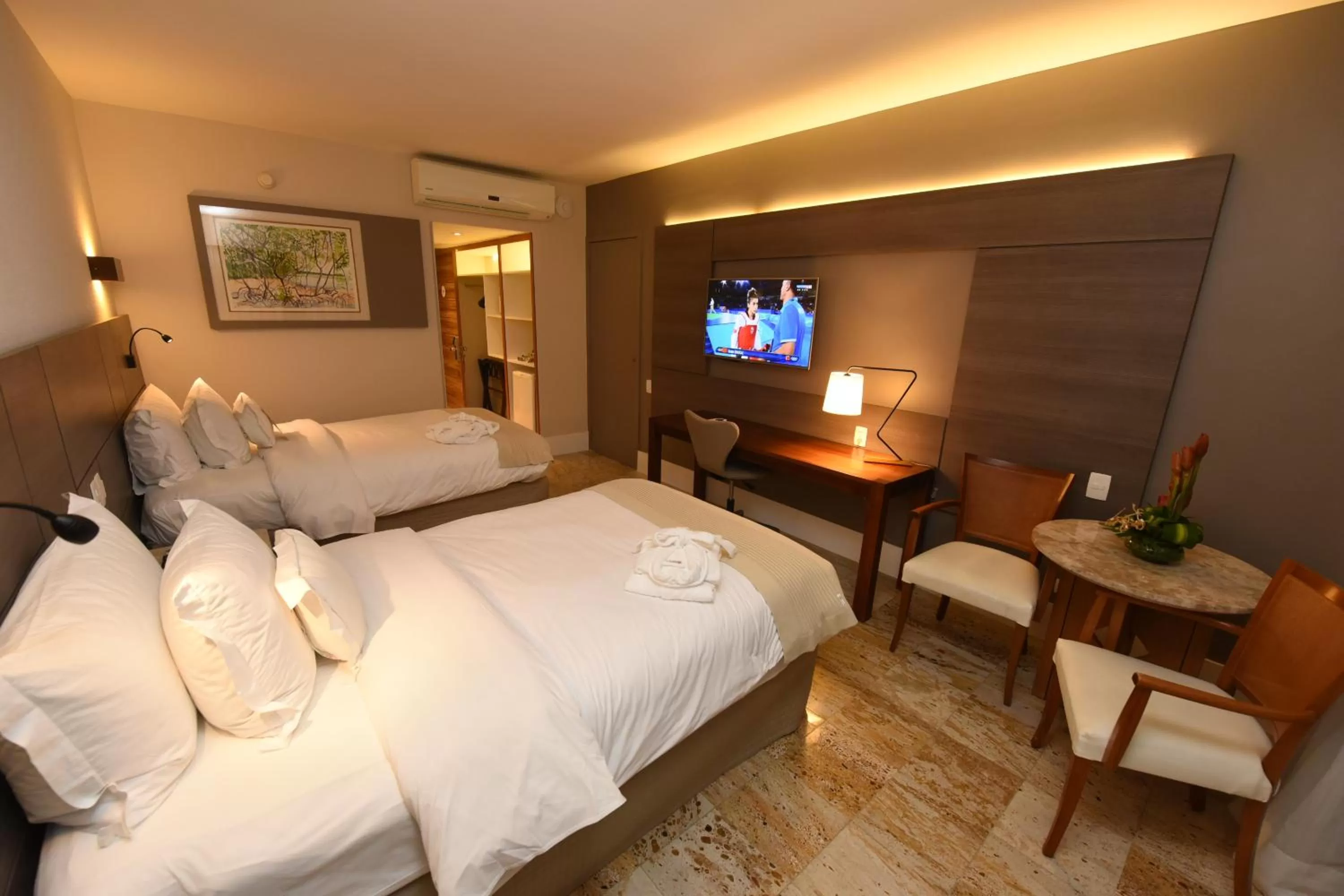 Bedroom, Bed in Hotel Atlante Plaza