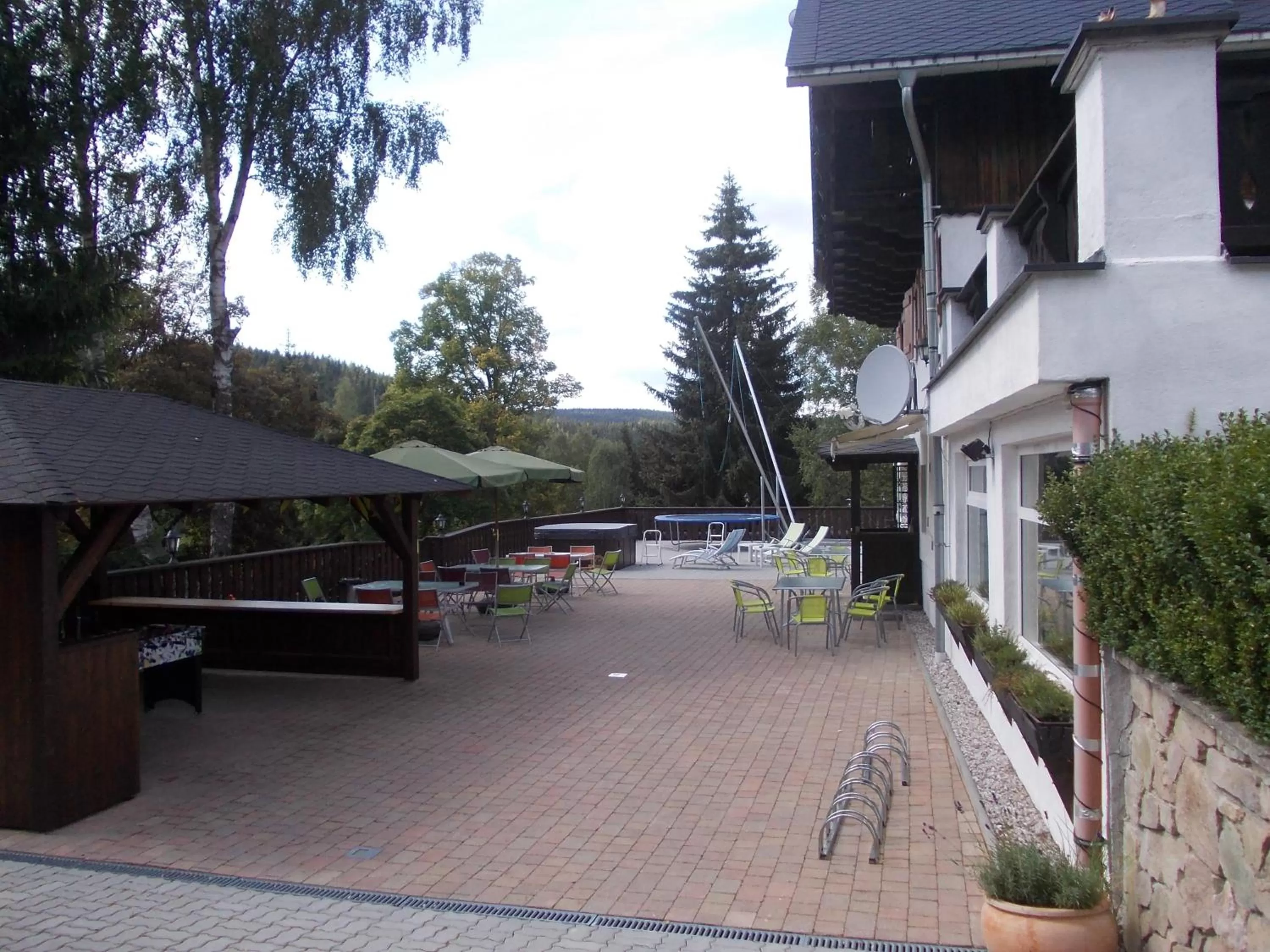 Balcony/Terrace in Pension U Jelinka