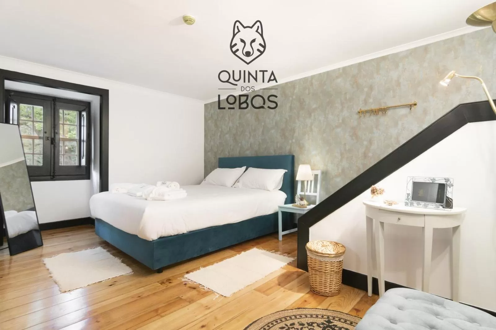 Bedroom, Bed in Quinta dos Lobos Boutique Hotel - Nature Experience