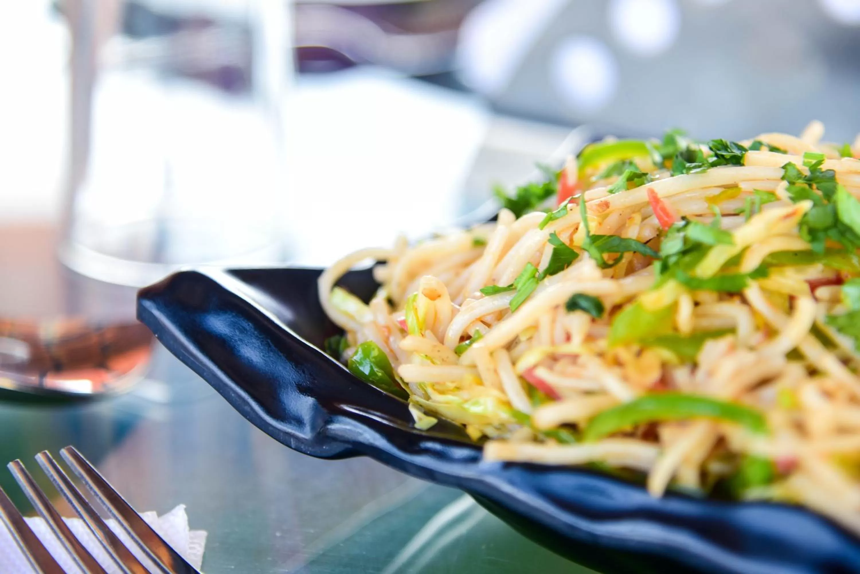 Food in Hotel Casa by the lake