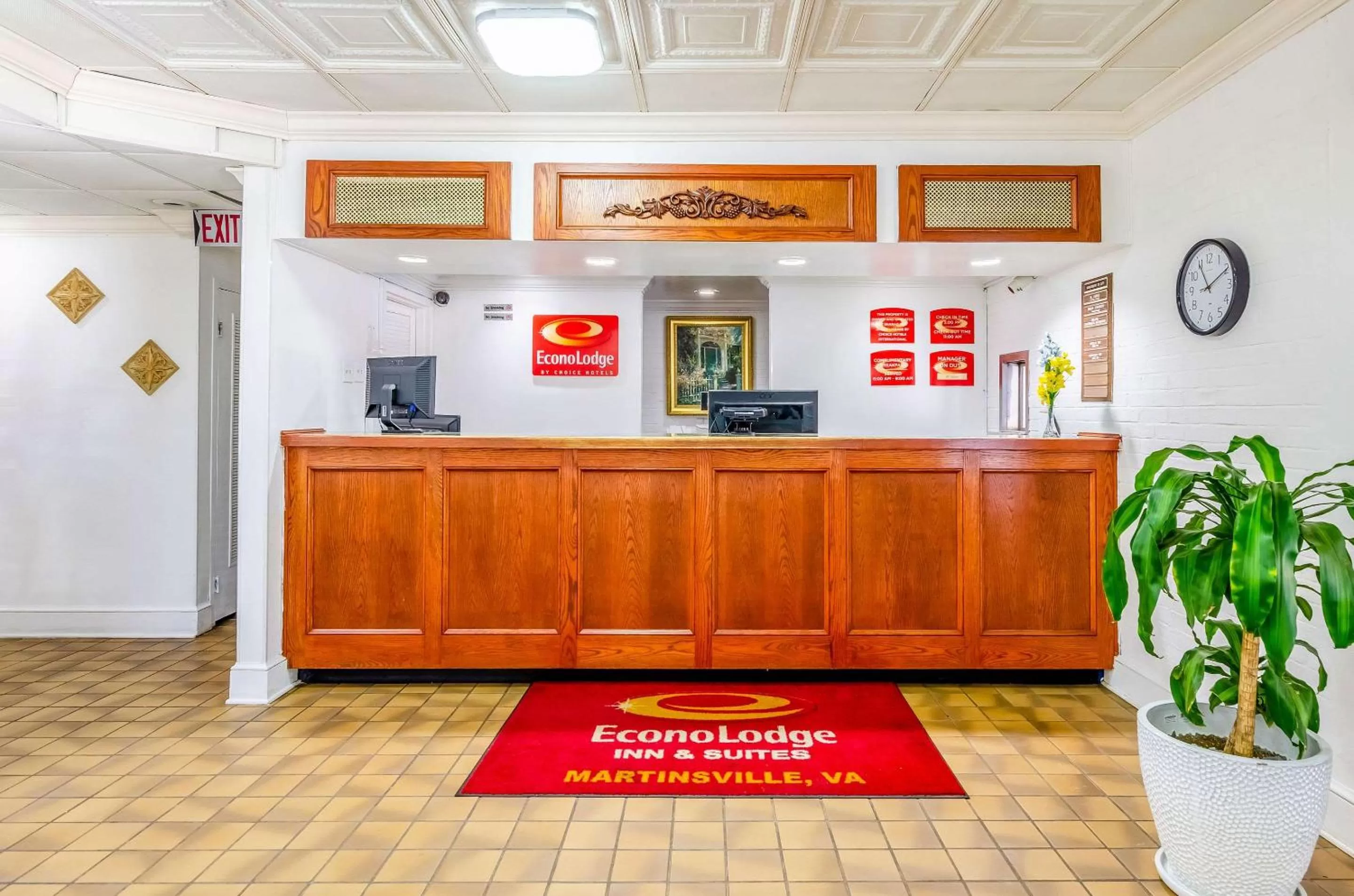 Lobby or reception in Econo Lodge Martinsville