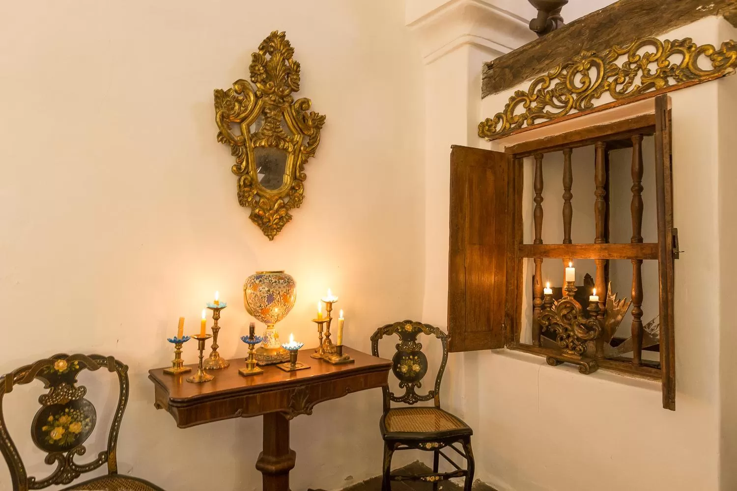 Decorative detail in Virreinato Hotel Boutique